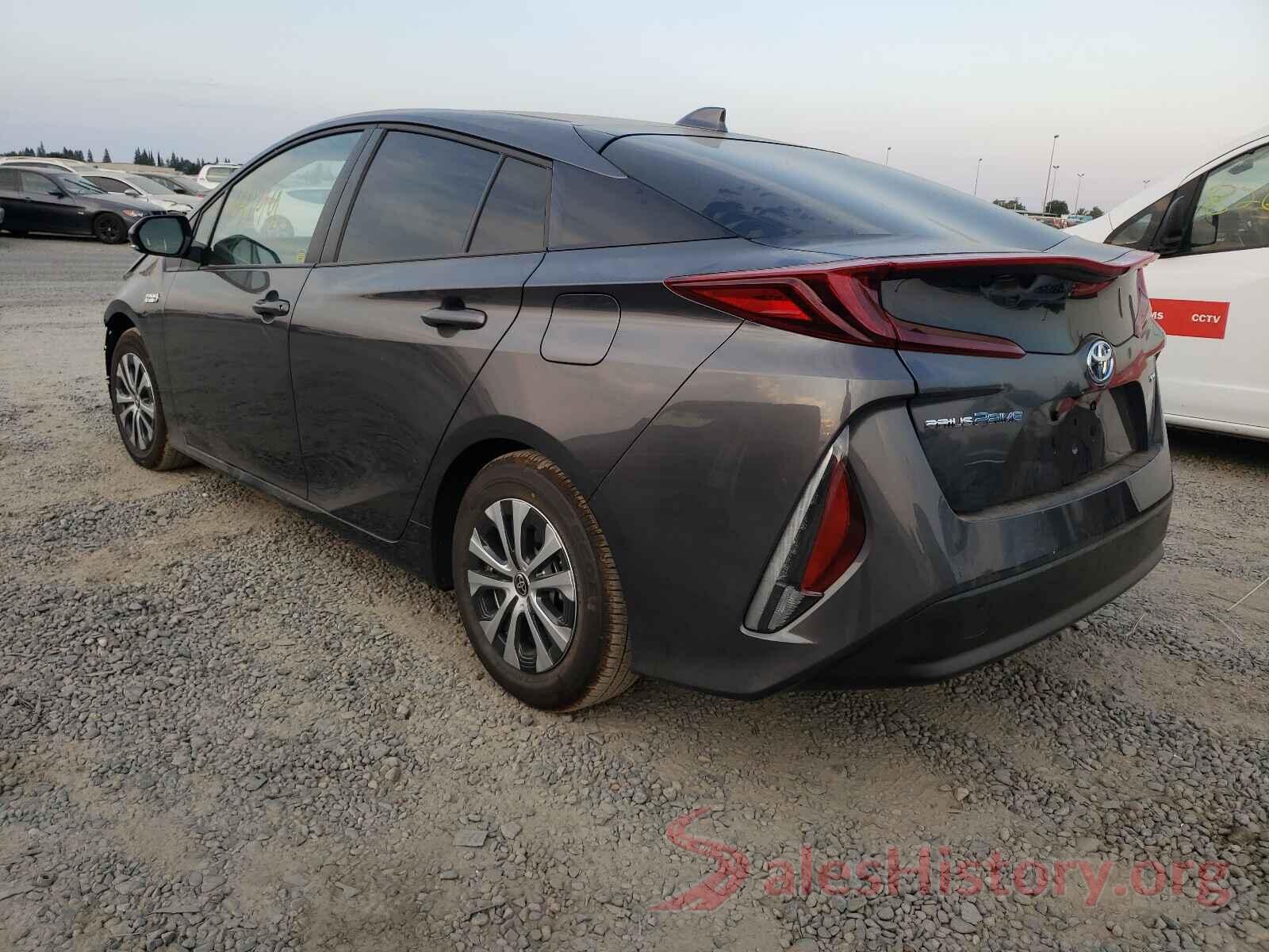 JTDKAMFP3M3181049 2021 TOYOTA PRIUS