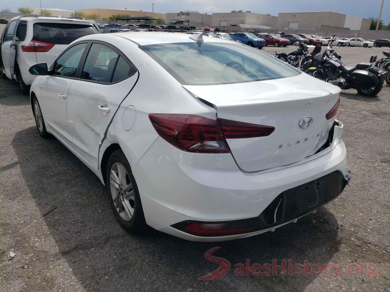 5NPD84LF4LH568602 2020 HYUNDAI ELANTRA