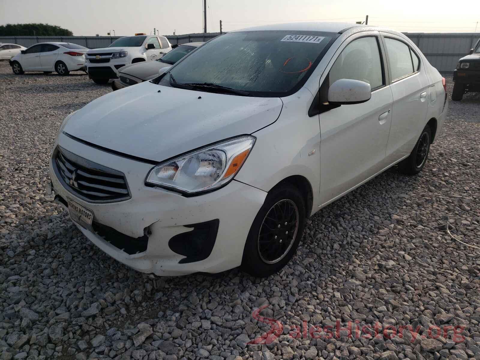 ML32F3FJ8HHF07000 2017 MITSUBISHI MIRAGE