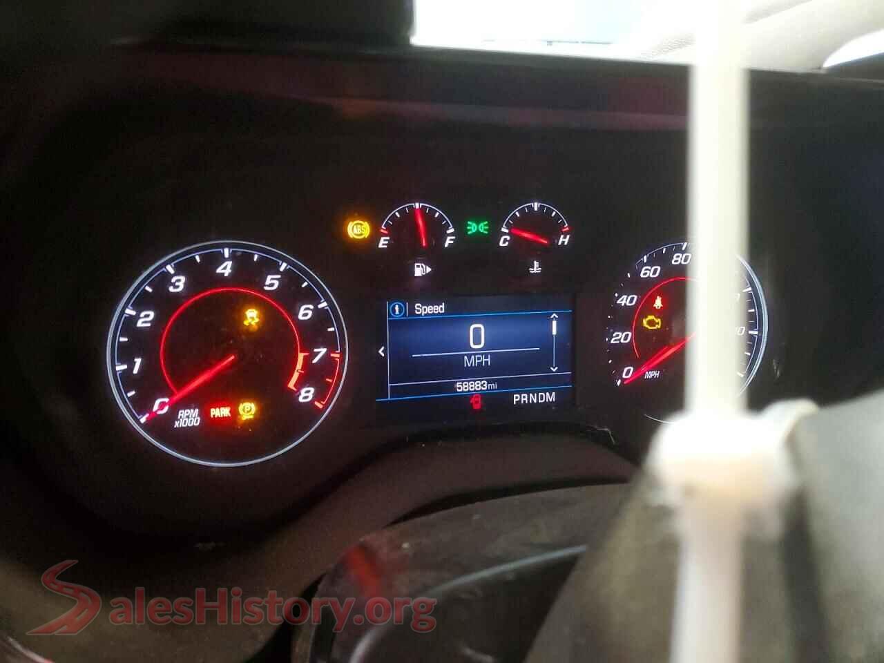 2023 CHEVROLET CAMARO VIN 1G1FB1RS5P0132446, interior center console