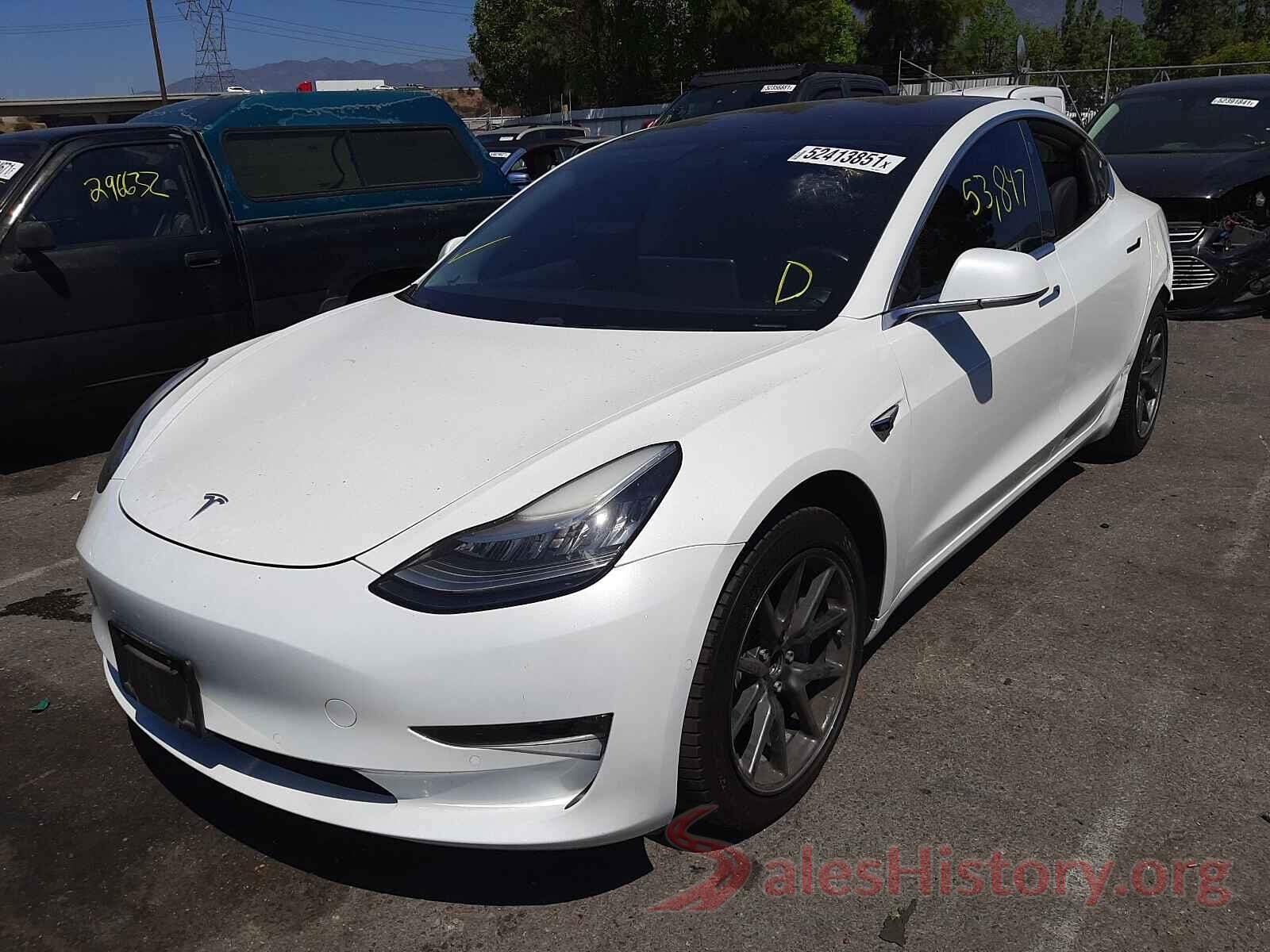 5YJ3E1EA4JF005677 2018 TESLA MODEL 3