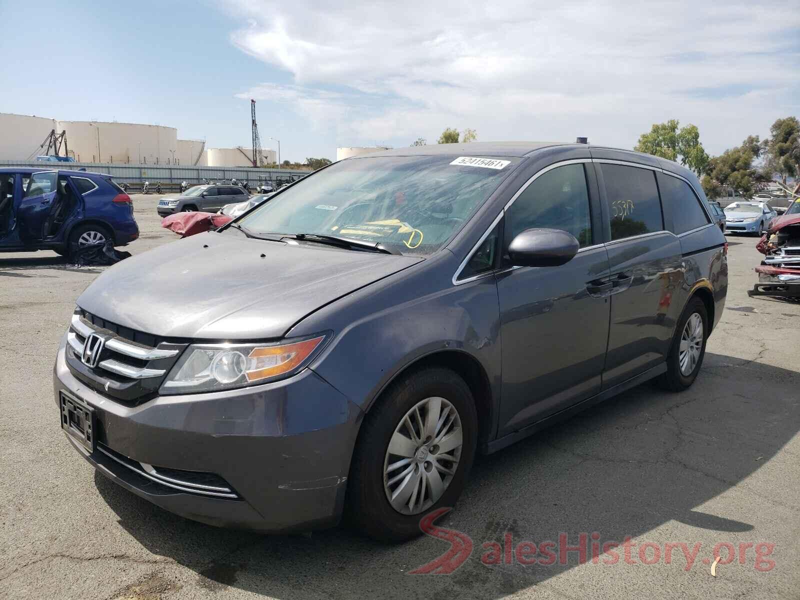 5FNRL5H22GB065123 2016 HONDA ODYSSEY