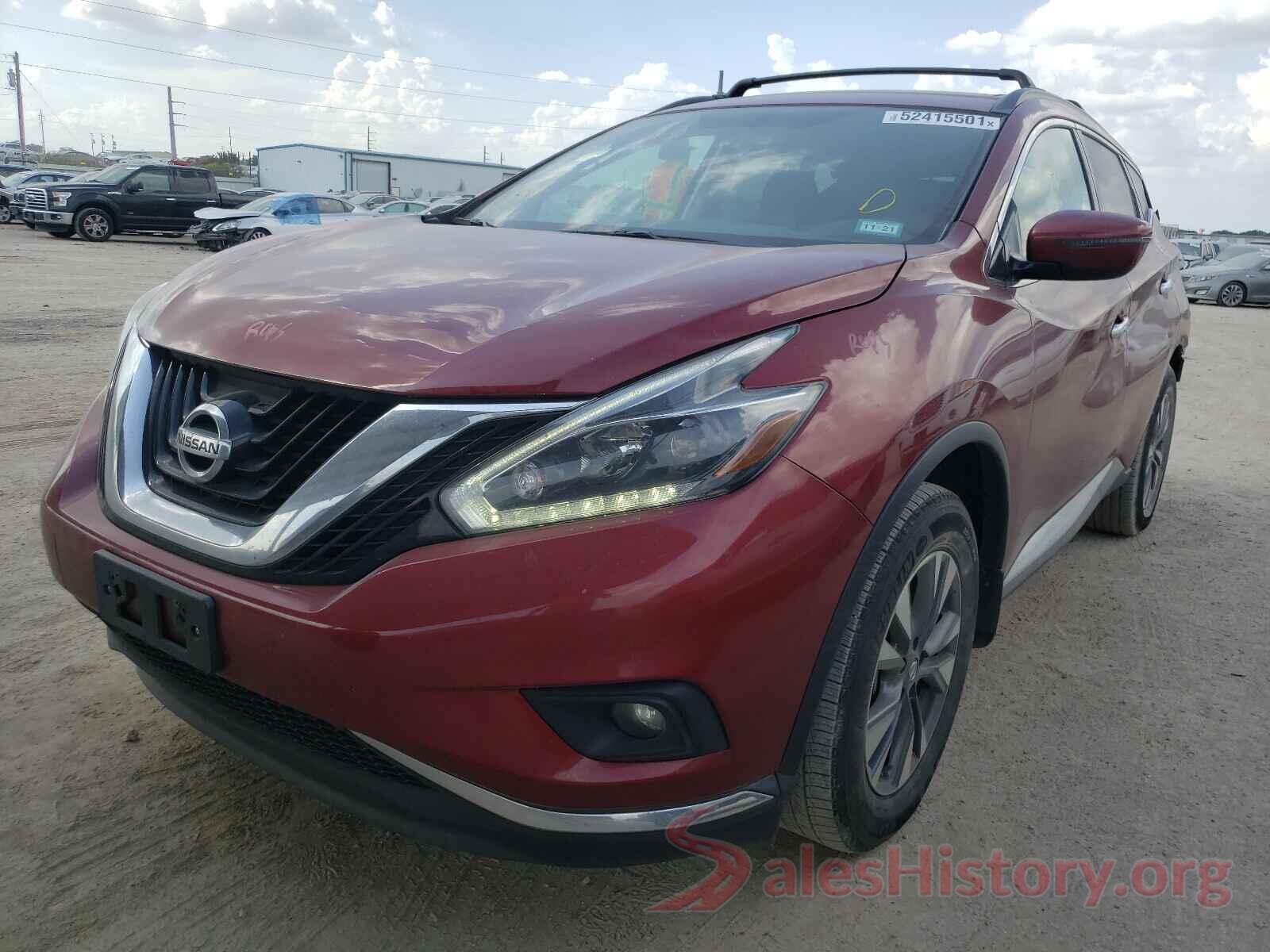 5N1AZ2MG5JN187202 2018 NISSAN MURANO