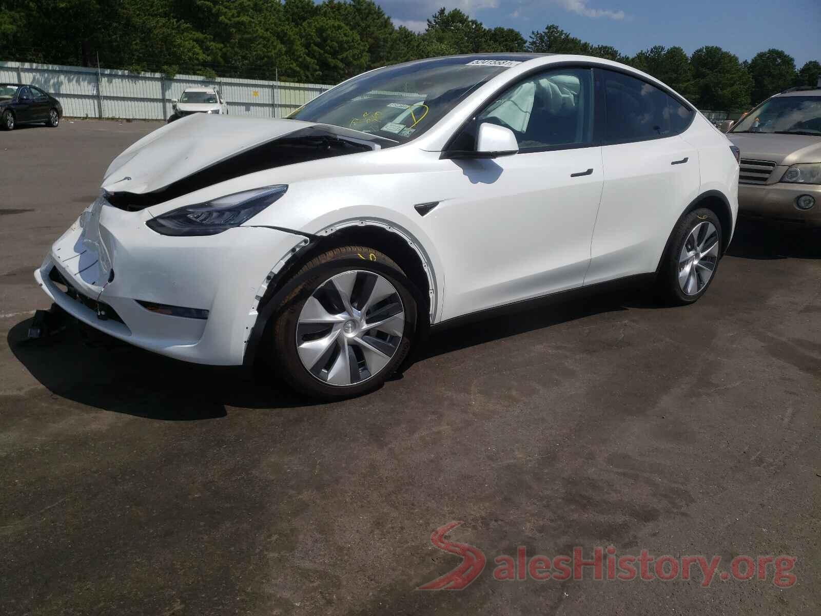 5YJYGDEE1MF194314 2021 TESLA MODEL Y