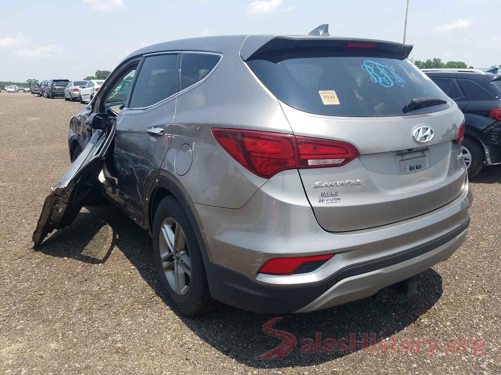 5XYZT3LB8HG397539 2017 HYUNDAI SANTA FE