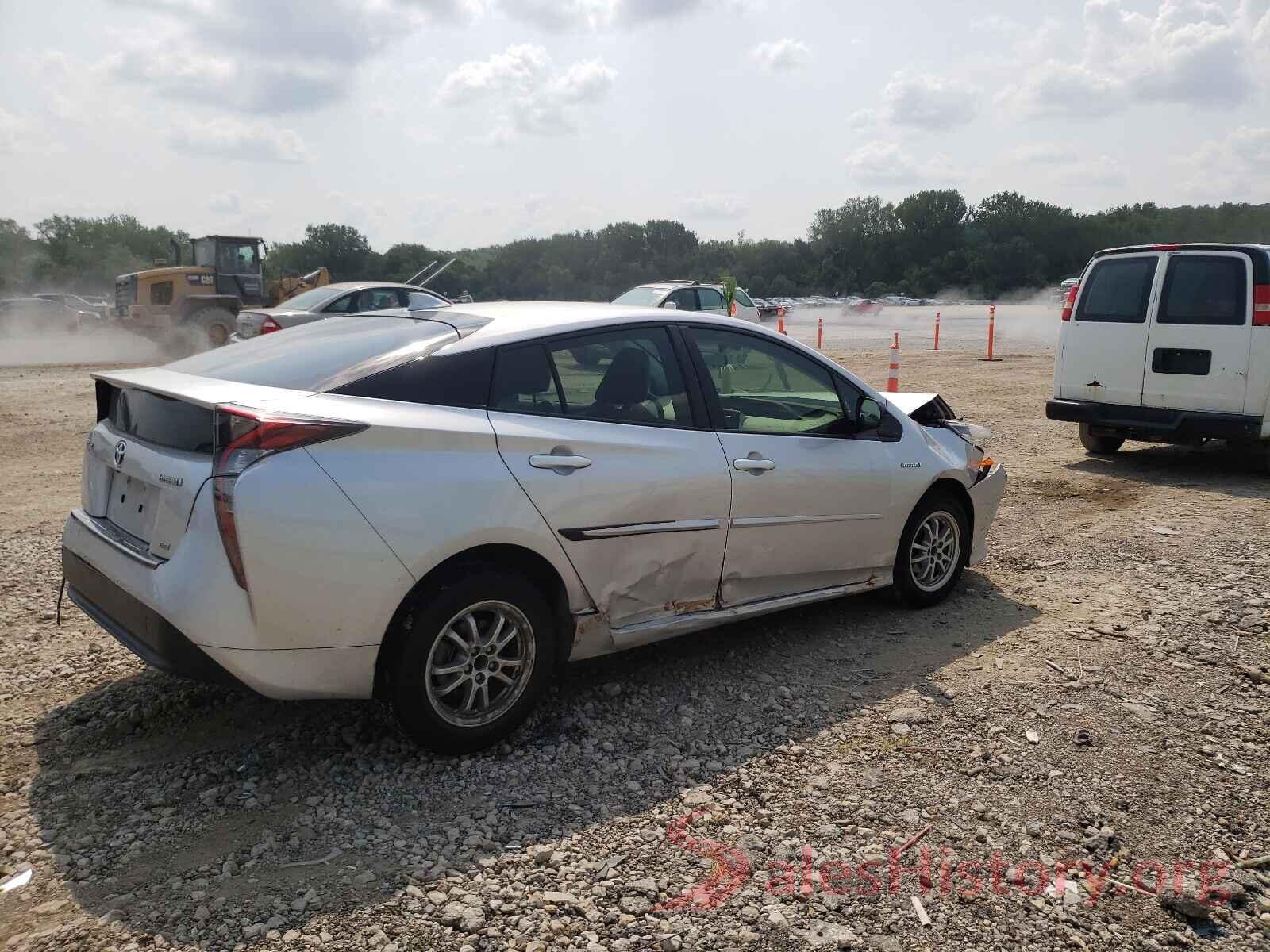 JTDKARFU6G3007984 2016 TOYOTA PRIUS