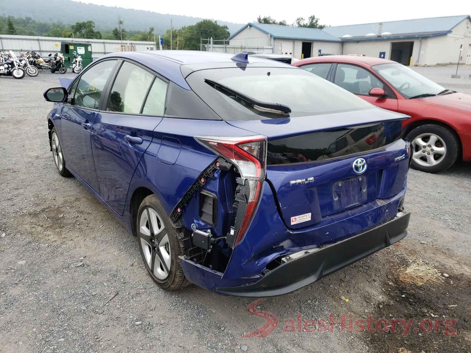 JTDKARFU6J3058442 2018 TOYOTA PRIUS