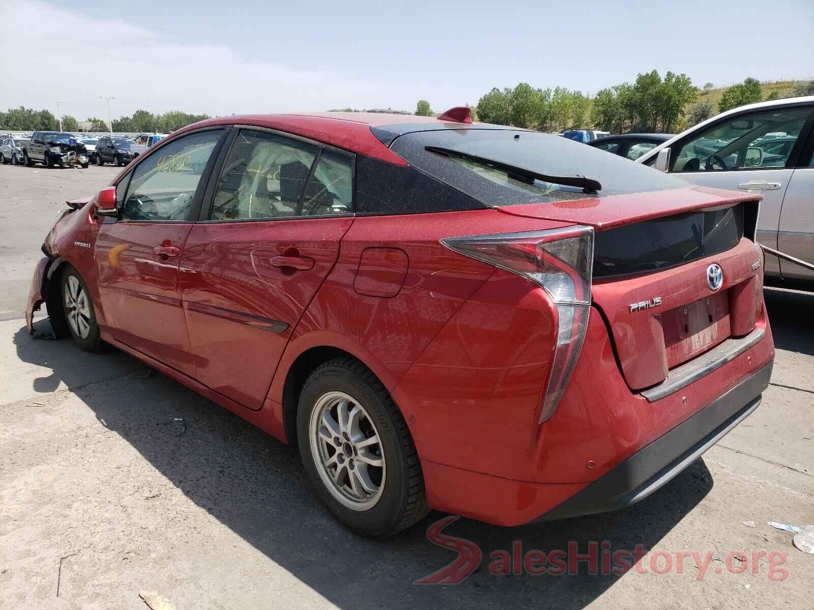 JTDKARFU0H3529429 2017 TOYOTA PRIUS