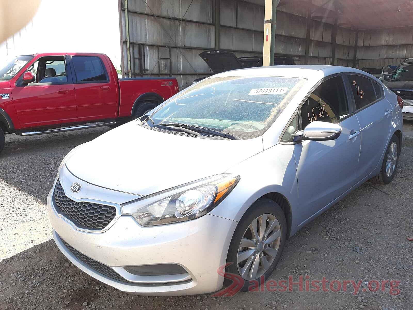 KNAFX4A67G5536387 2016 KIA FORTE