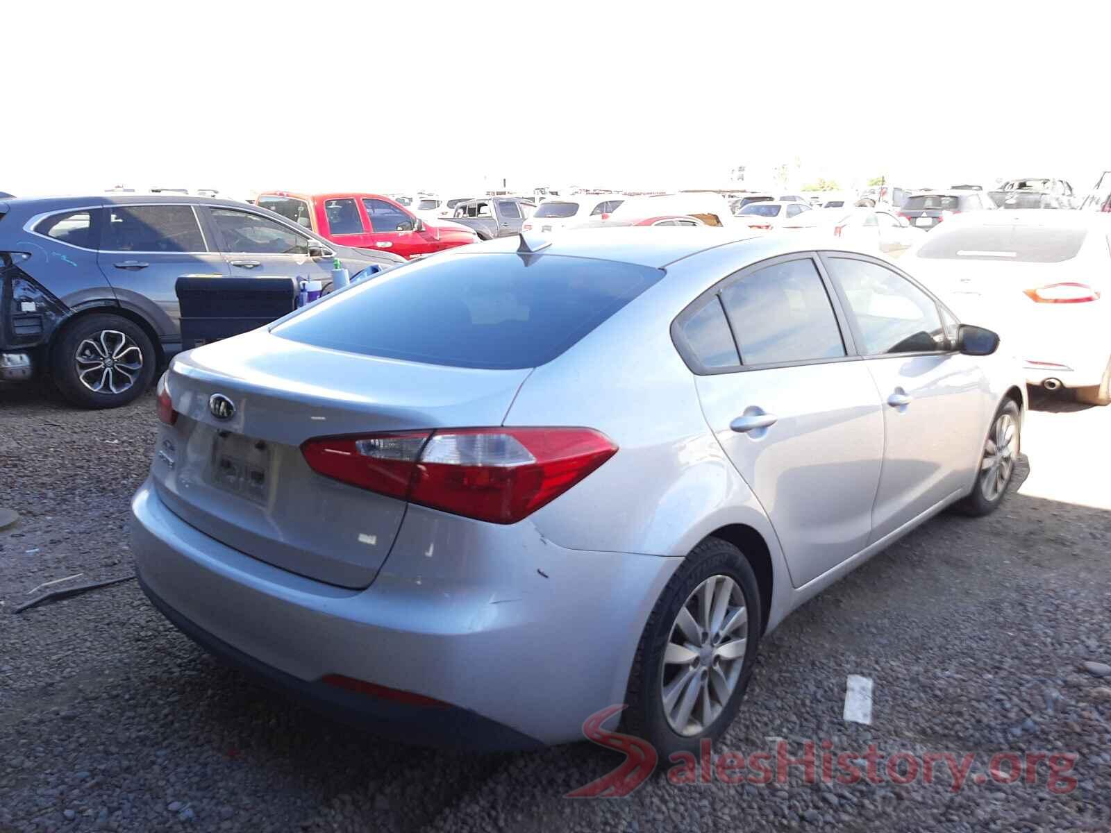 KNAFX4A67G5536387 2016 KIA FORTE