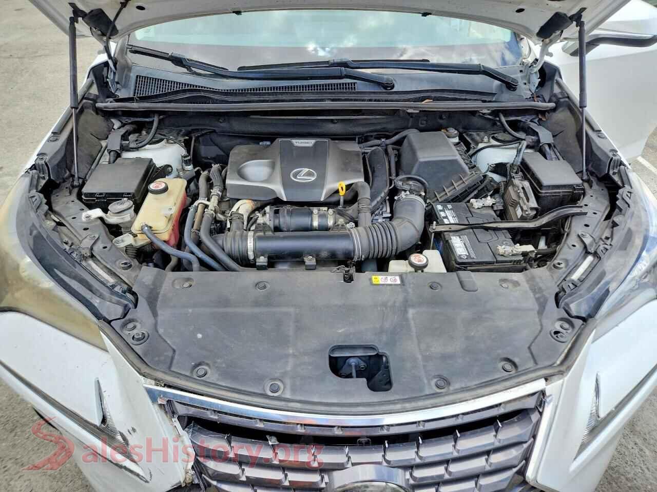 2019 LEXUS NX VIN JTJYARBZ3K2141035, VIN plate