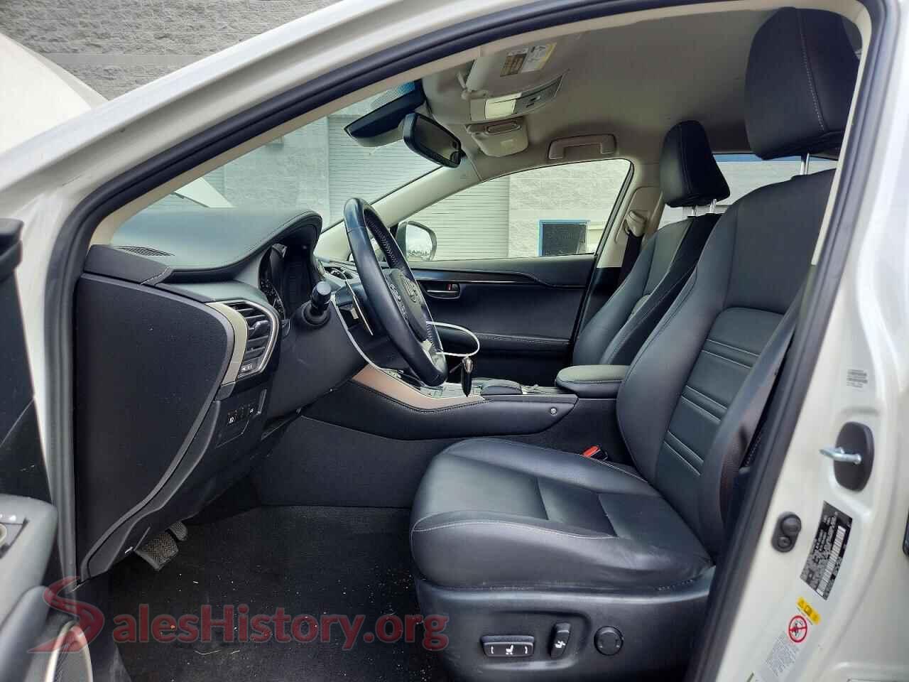 2019 LEXUS NX VIN JTJYARBZ3K2141035, engine bay