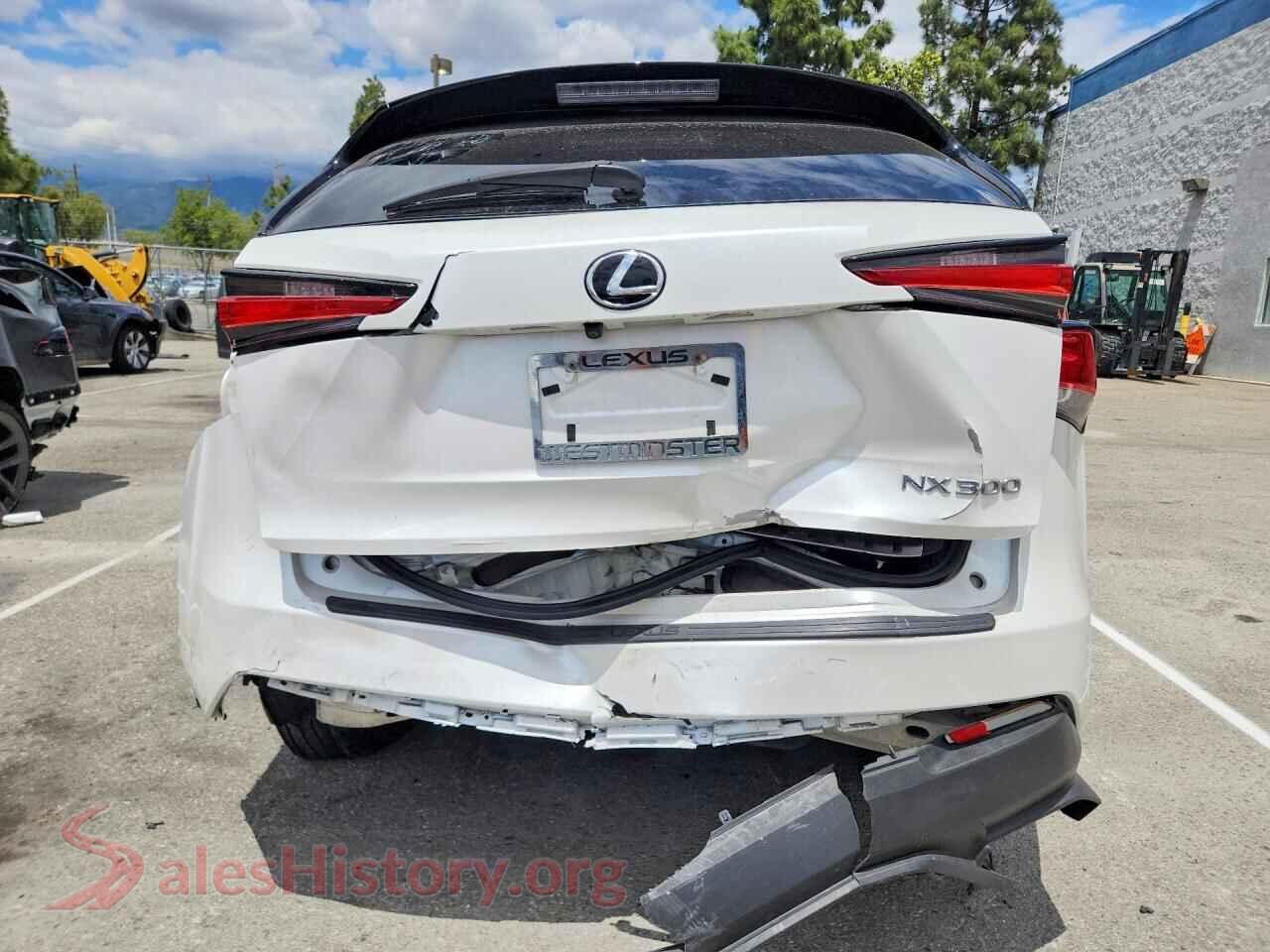 2019 LEXUS NX VIN JTJYARBZ3K2141035, left side view