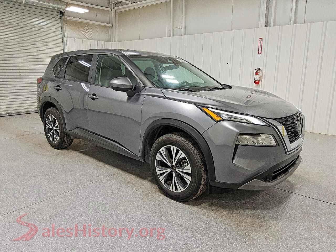 2023 NISSAN ROGUE VIN 5N1BT3BA8PC845321, rear 3/4 view