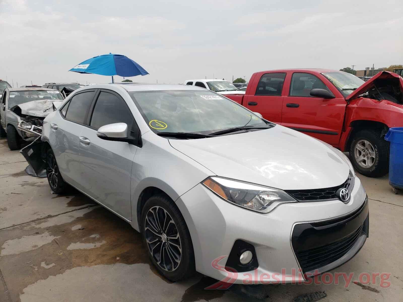 2T1BURHE1GC585656 2016 TOYOTA COROLLA