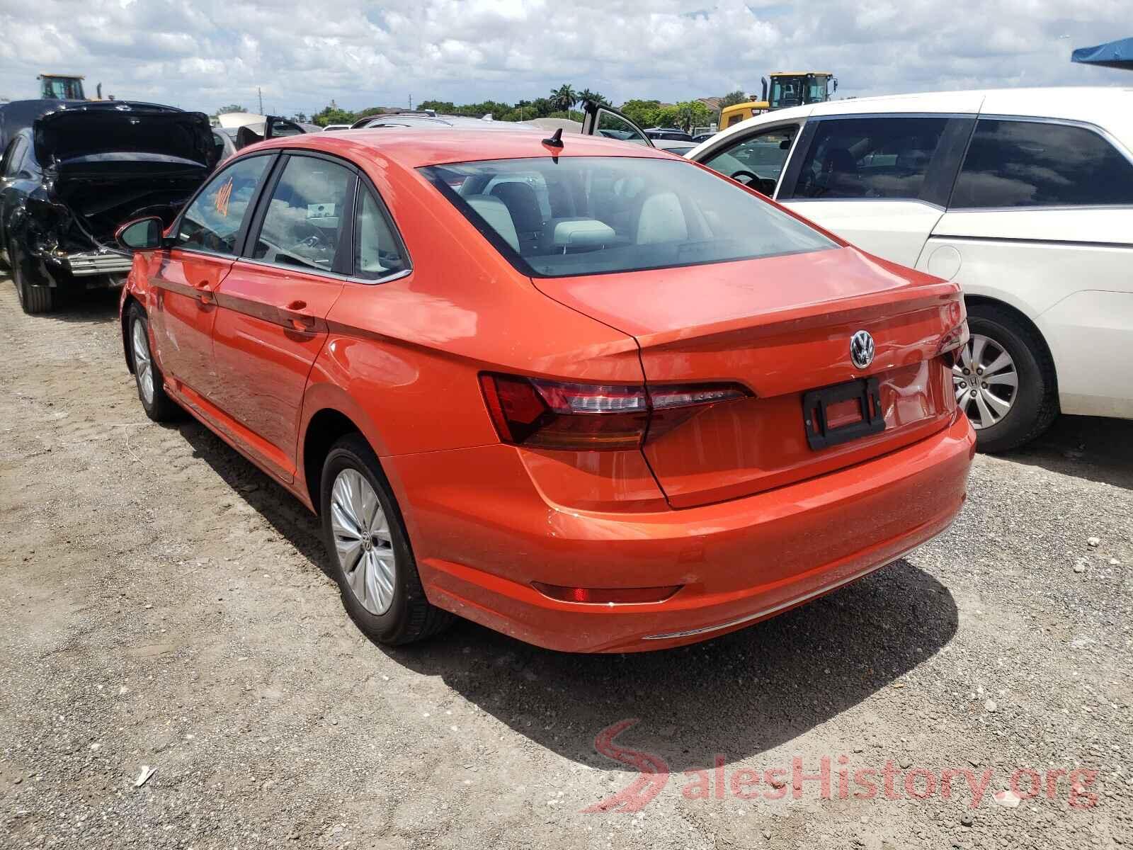 3VWN57BU2KM016469 2019 VOLKSWAGEN JETTA