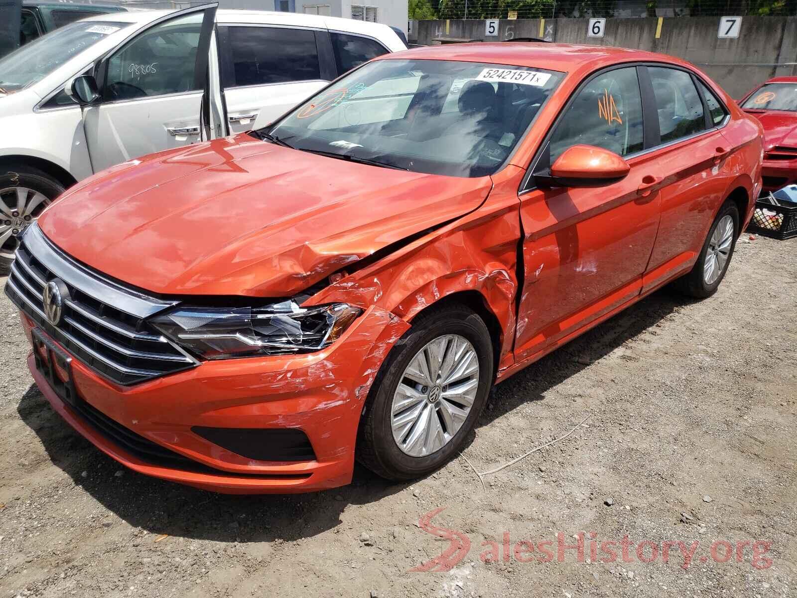 3VWN57BU2KM016469 2019 VOLKSWAGEN JETTA