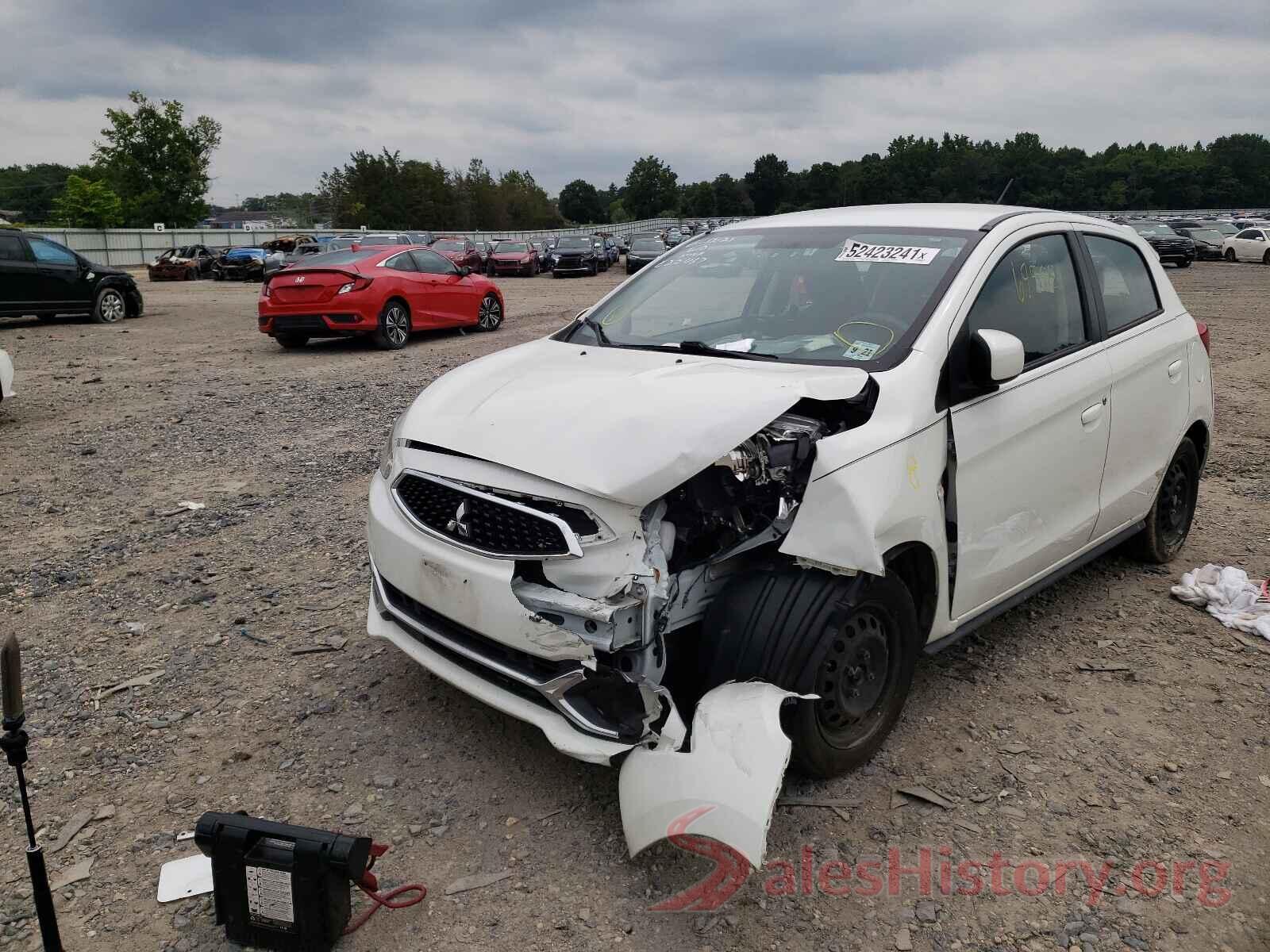 ML32A3HJ2HH010128 2017 MITSUBISHI MIRAGE