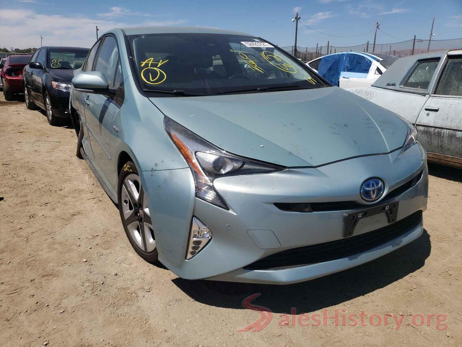 JTDKARFUXG3022164 2016 TOYOTA PRIUS