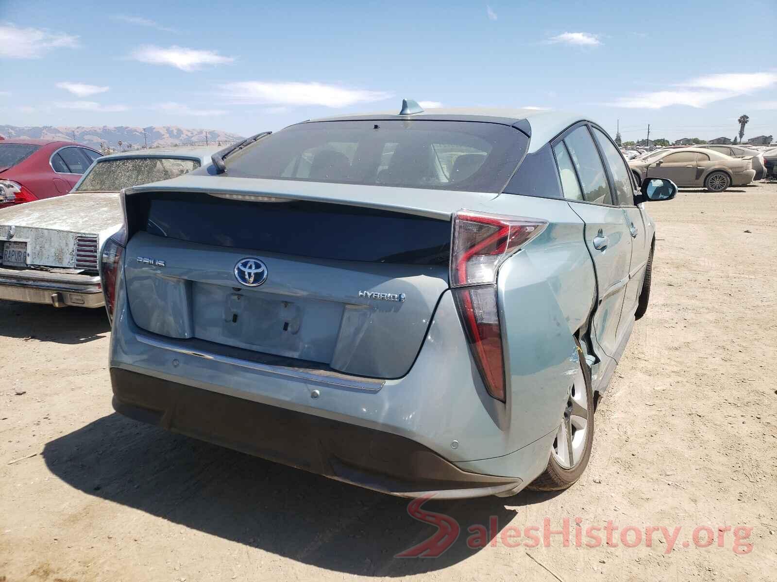 JTDKARFUXG3022164 2016 TOYOTA PRIUS