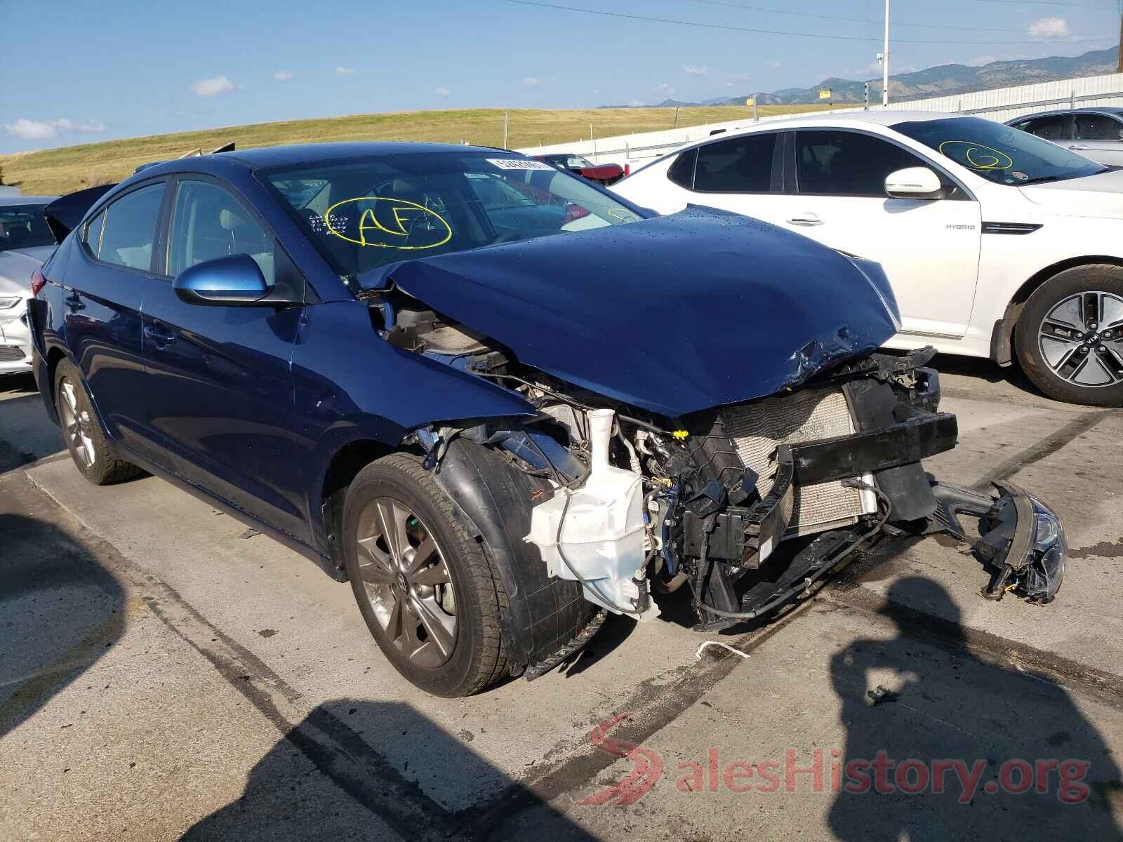 5NPD84LF1JH300636 2018 HYUNDAI ELANTRA