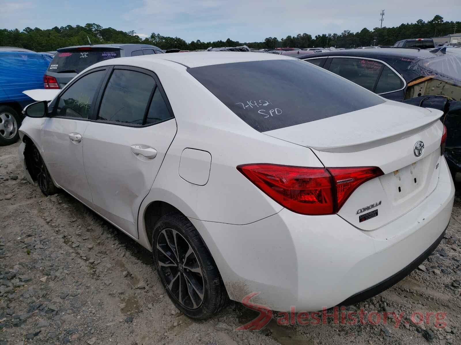 5YFBURHE1KP946022 2019 TOYOTA COROLLA