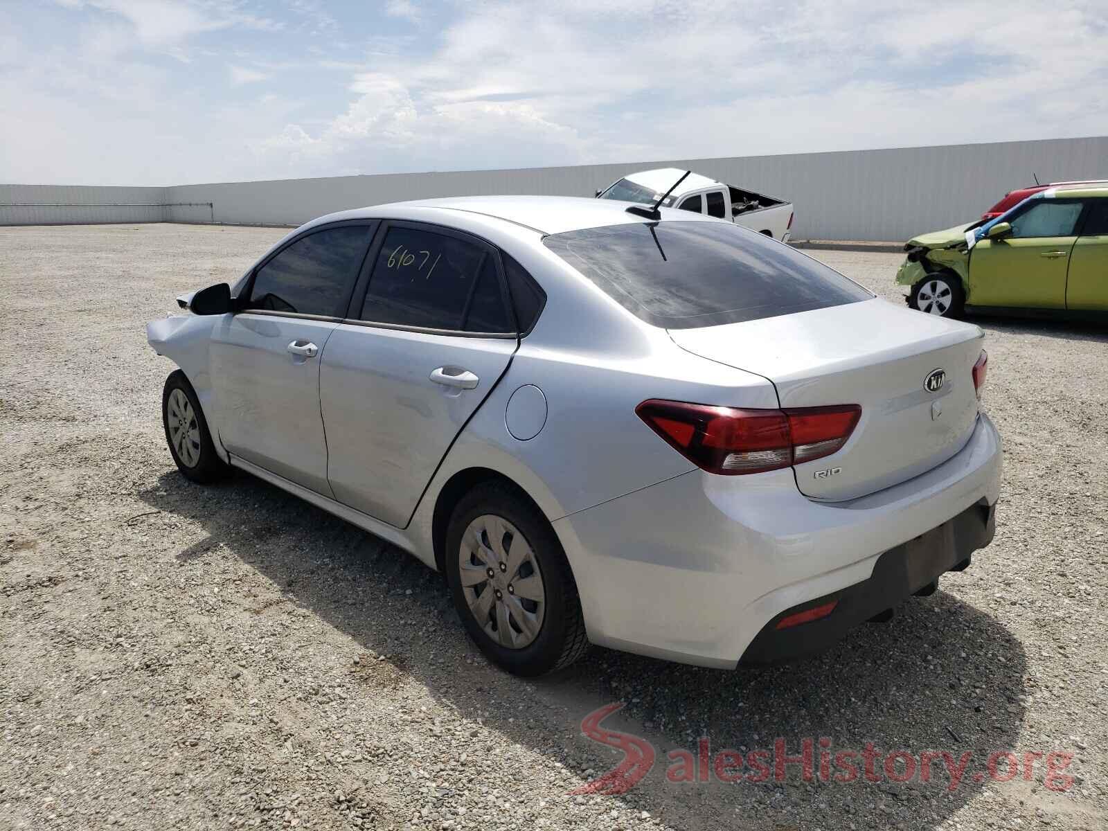 3KPA24ABXKE160547 2019 KIA RIO