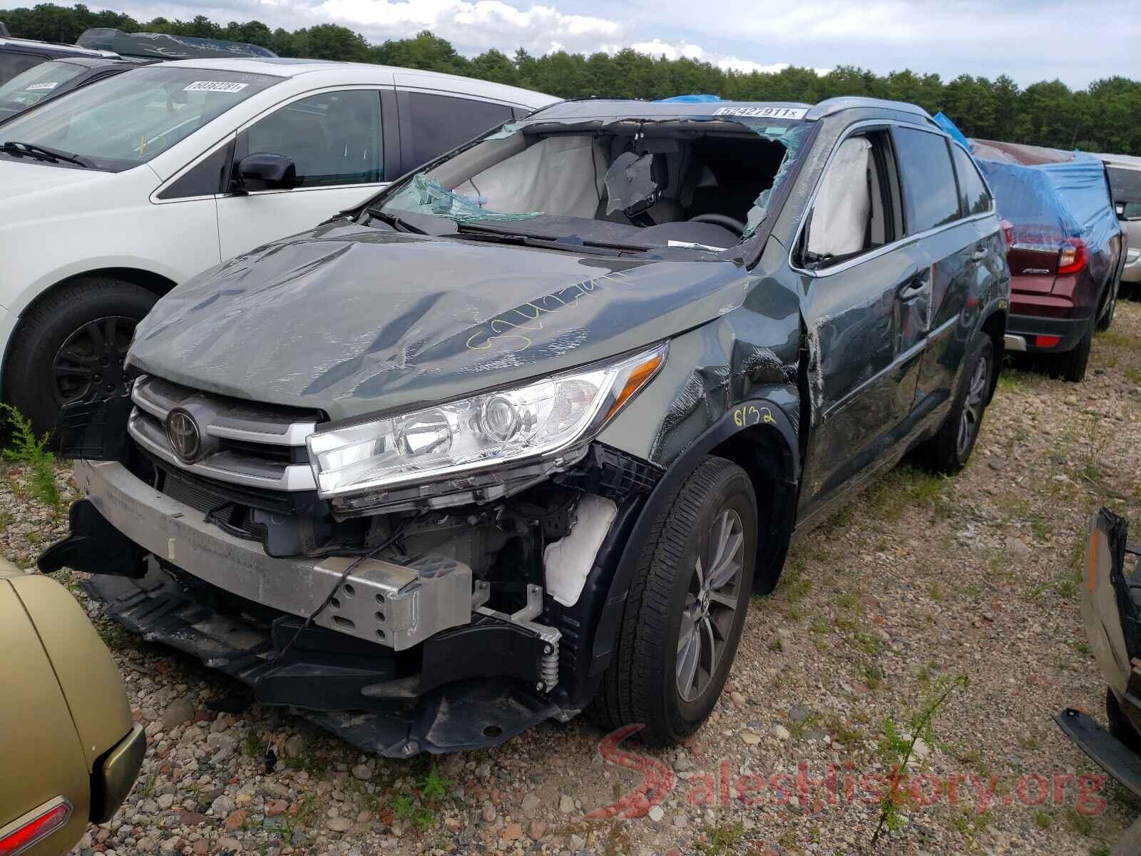 5TDJZRFH1JS850276 2018 TOYOTA HIGHLANDER