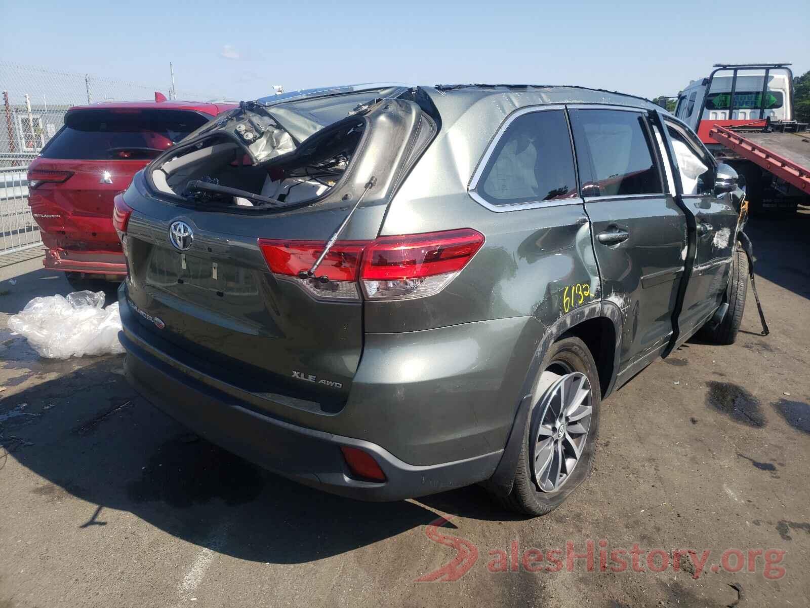 5TDJZRFH1JS850276 2018 TOYOTA HIGHLANDER