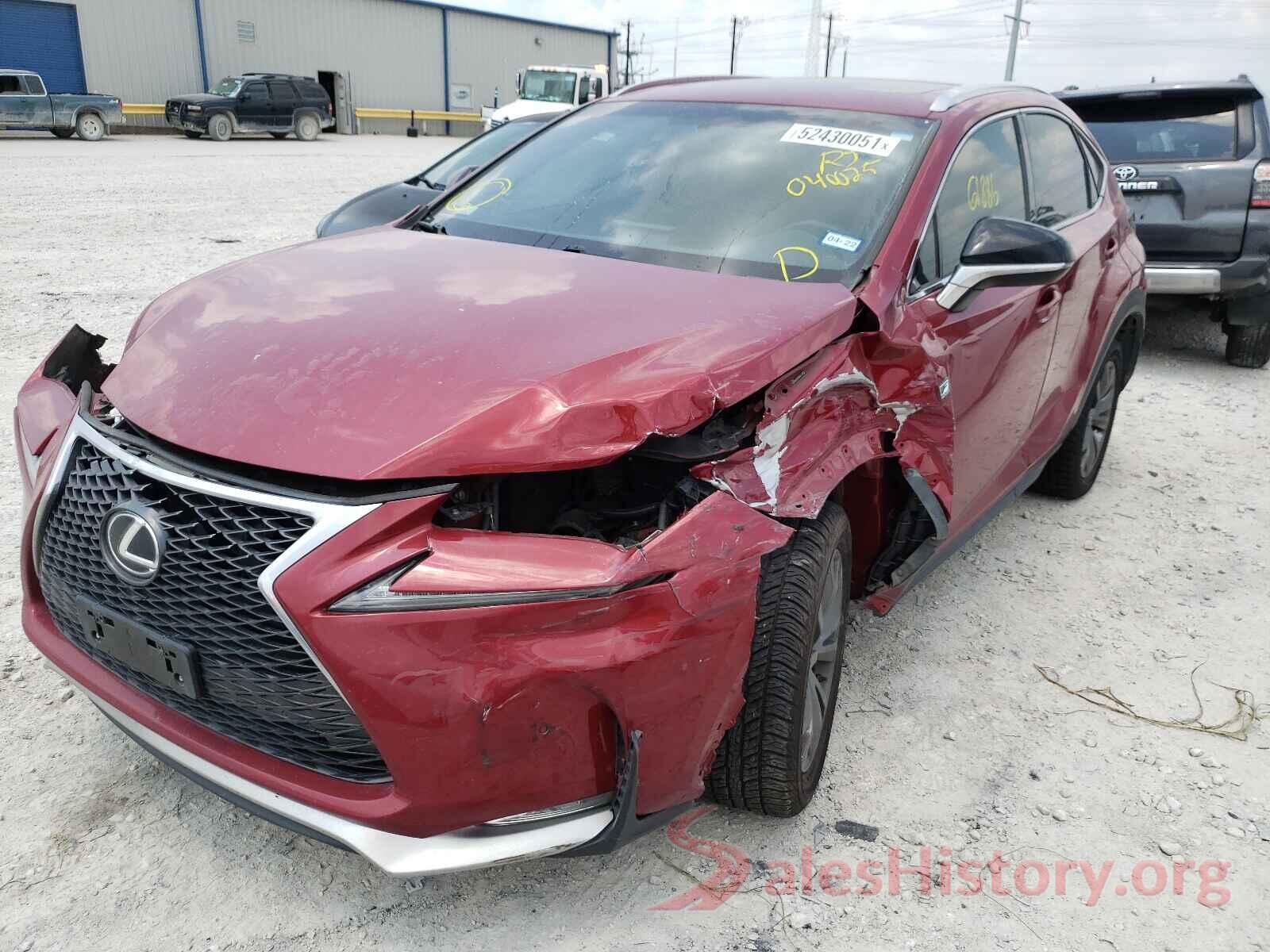 JTJYARBZ0G2040025 2016 LEXUS NX