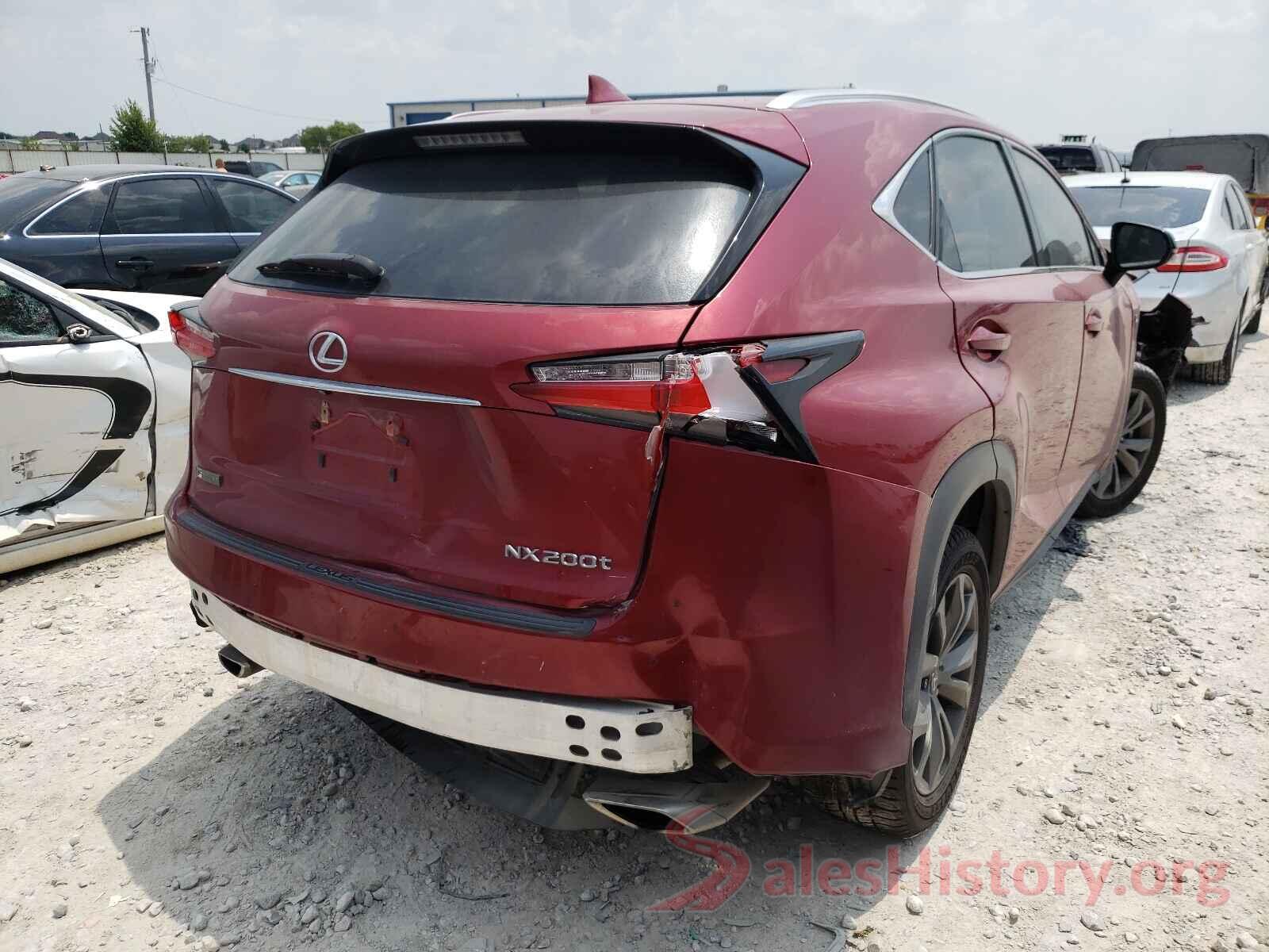 JTJYARBZ0G2040025 2016 LEXUS NX