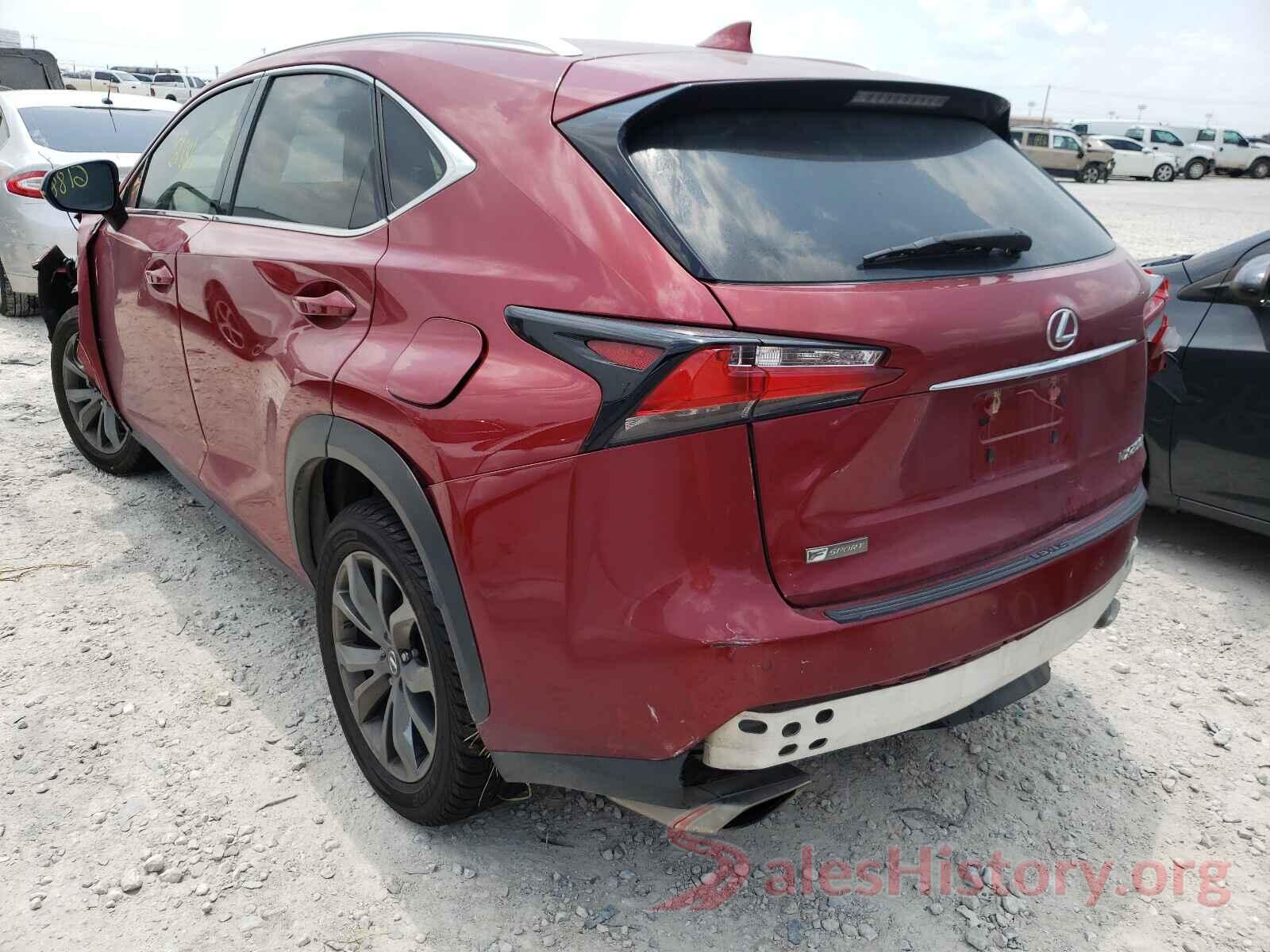 JTJYARBZ0G2040025 2016 LEXUS NX