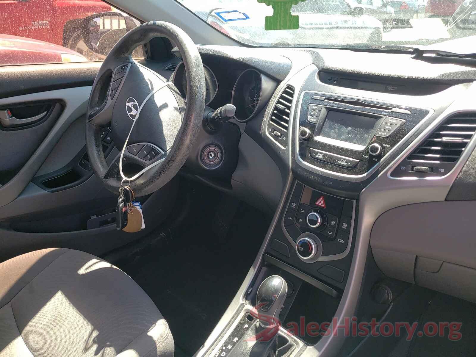 5NPDH4AE1GH721016 2016 HYUNDAI ELANTRA