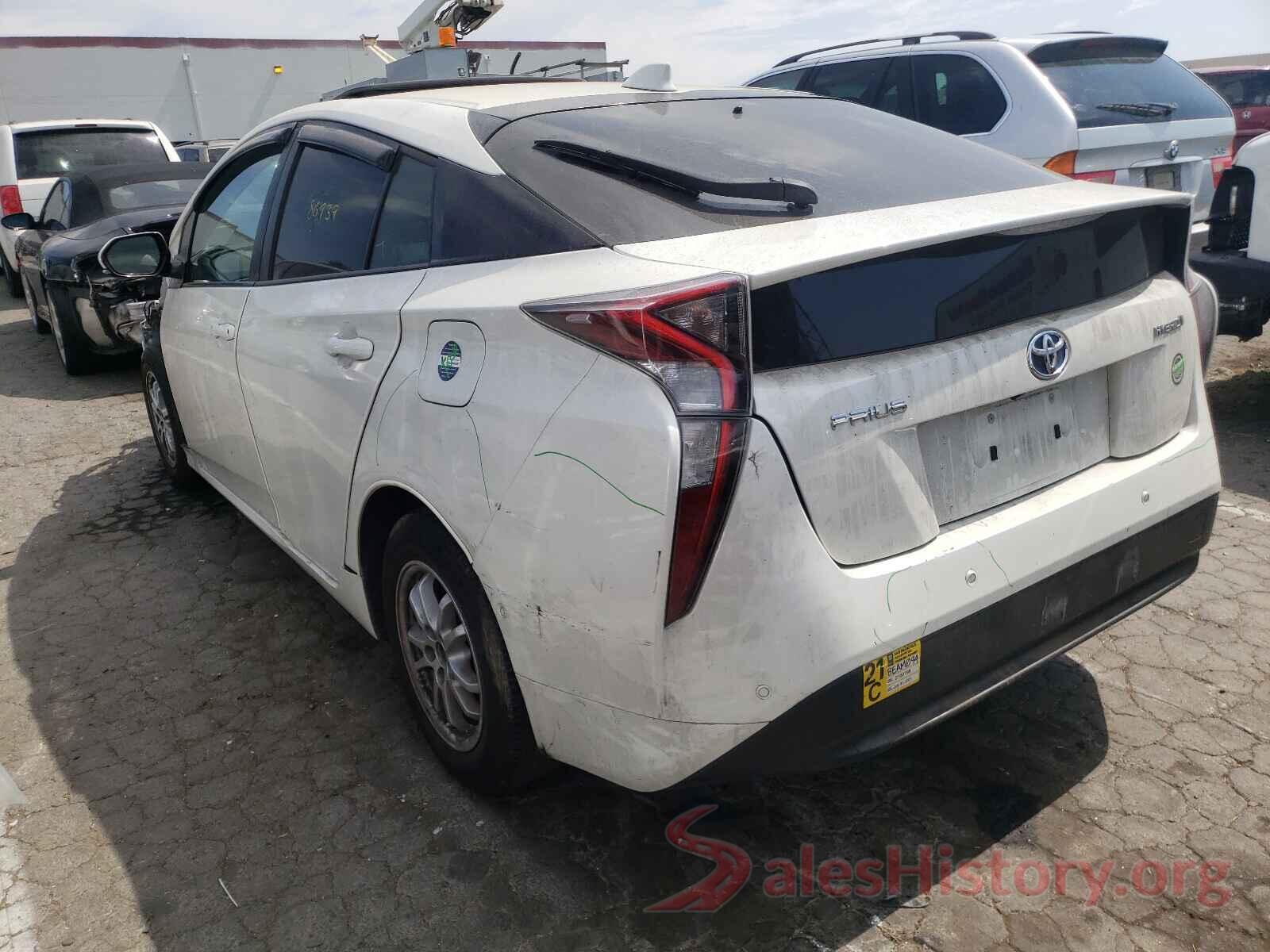 JTDKARFU6J3056562 2018 TOYOTA PRIUS