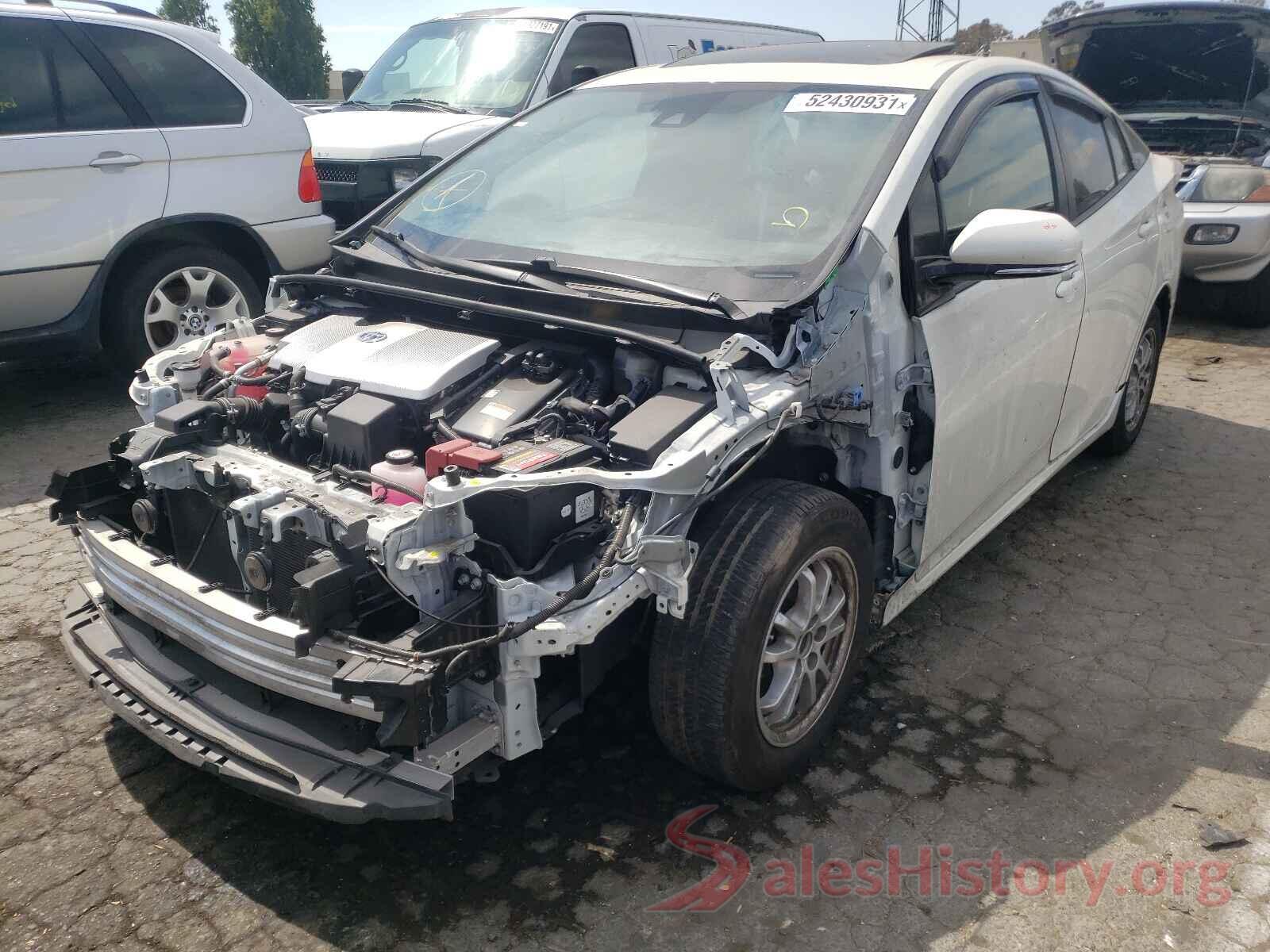 JTDKARFU6J3056562 2018 TOYOTA PRIUS