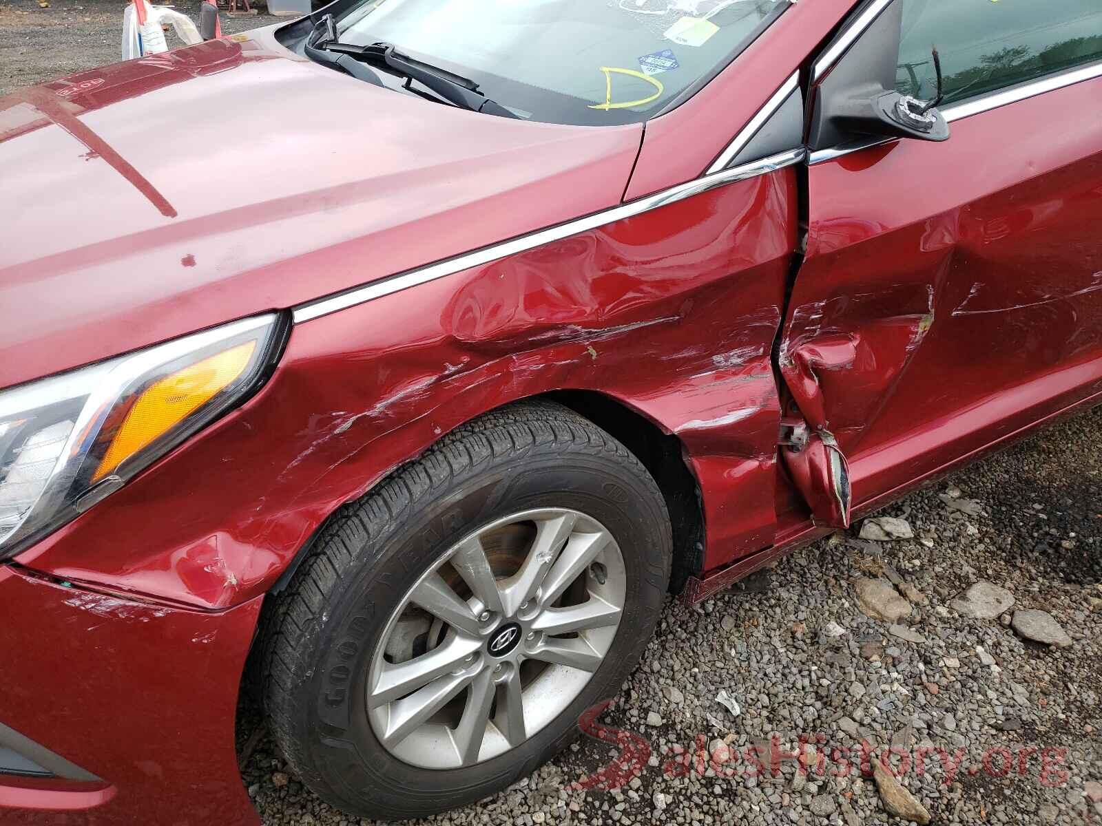 5NPE24AF0GH275391 2016 HYUNDAI SONATA