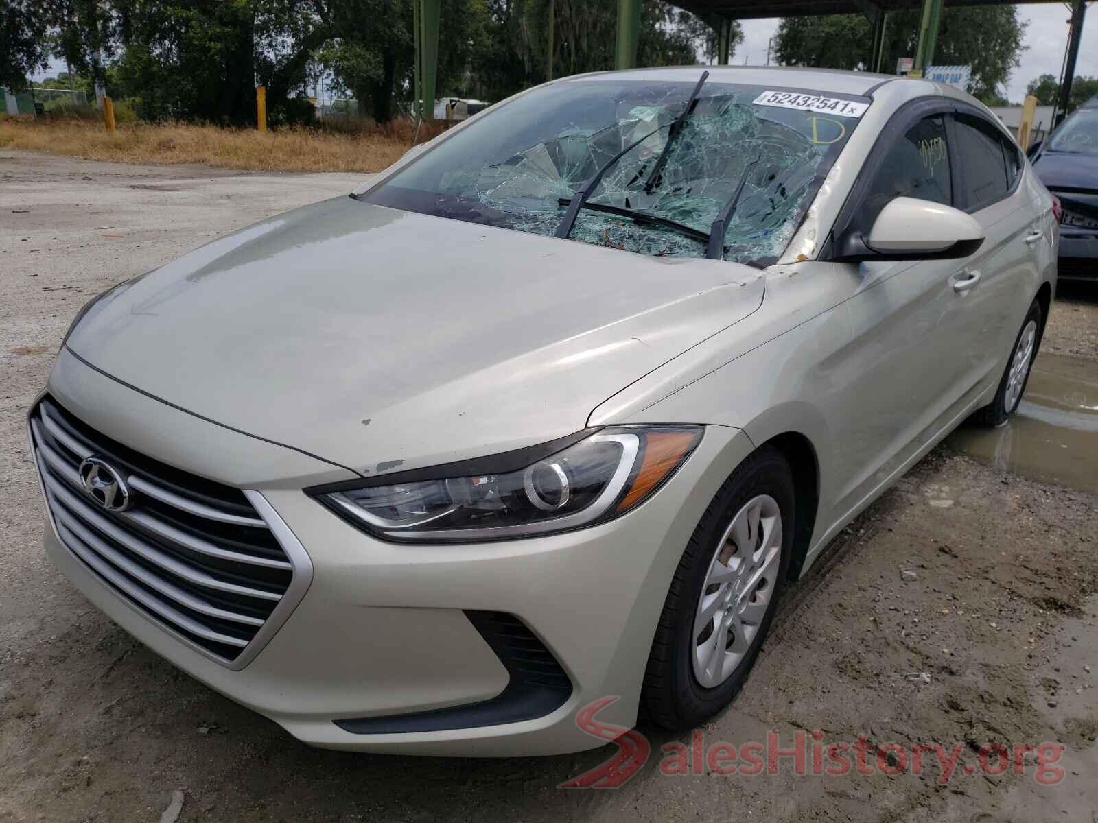 5NPD74LF7HH040224 2017 HYUNDAI ELANTRA