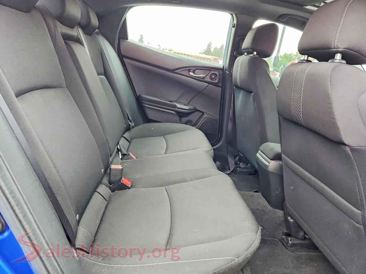 2018 HONDA CIVIC VIN SHHFK7H5XJU424929, odometer mileage
