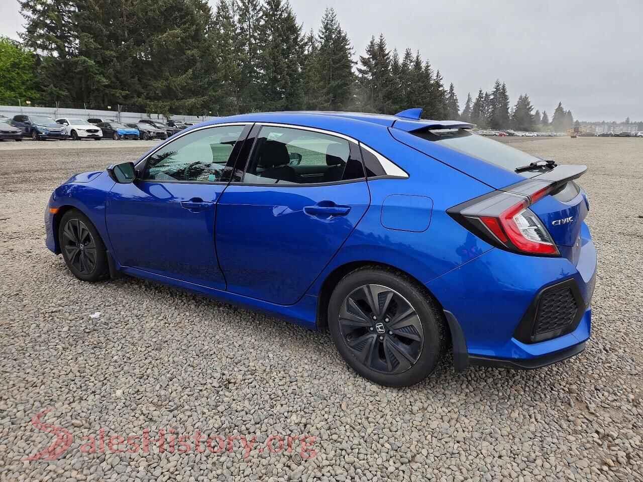 2018 HONDA CIVIC VIN SHHFK7H5XJU424929, front view
