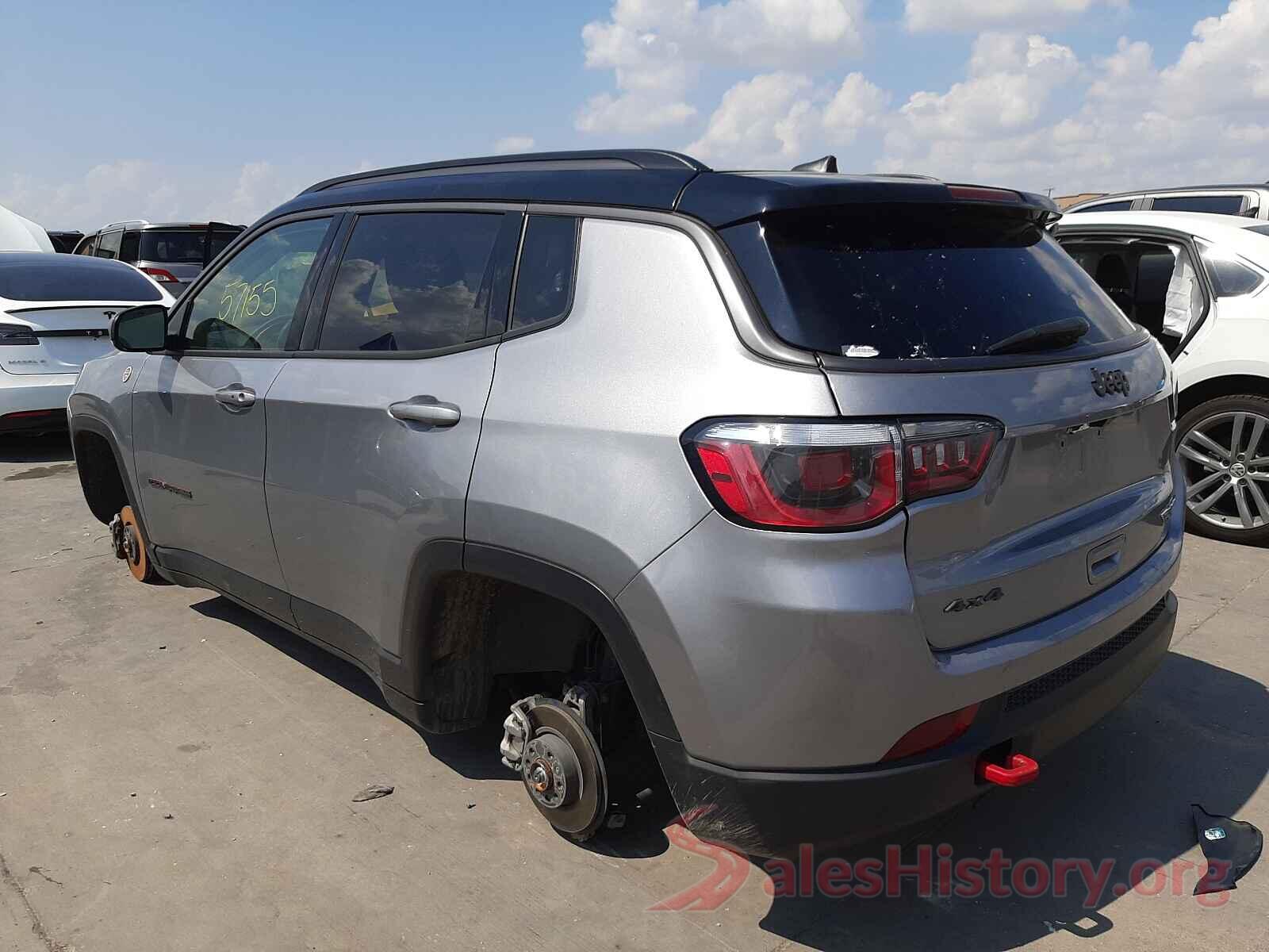 3C4NJDDB8KT733263 2019 JEEP COMPASS