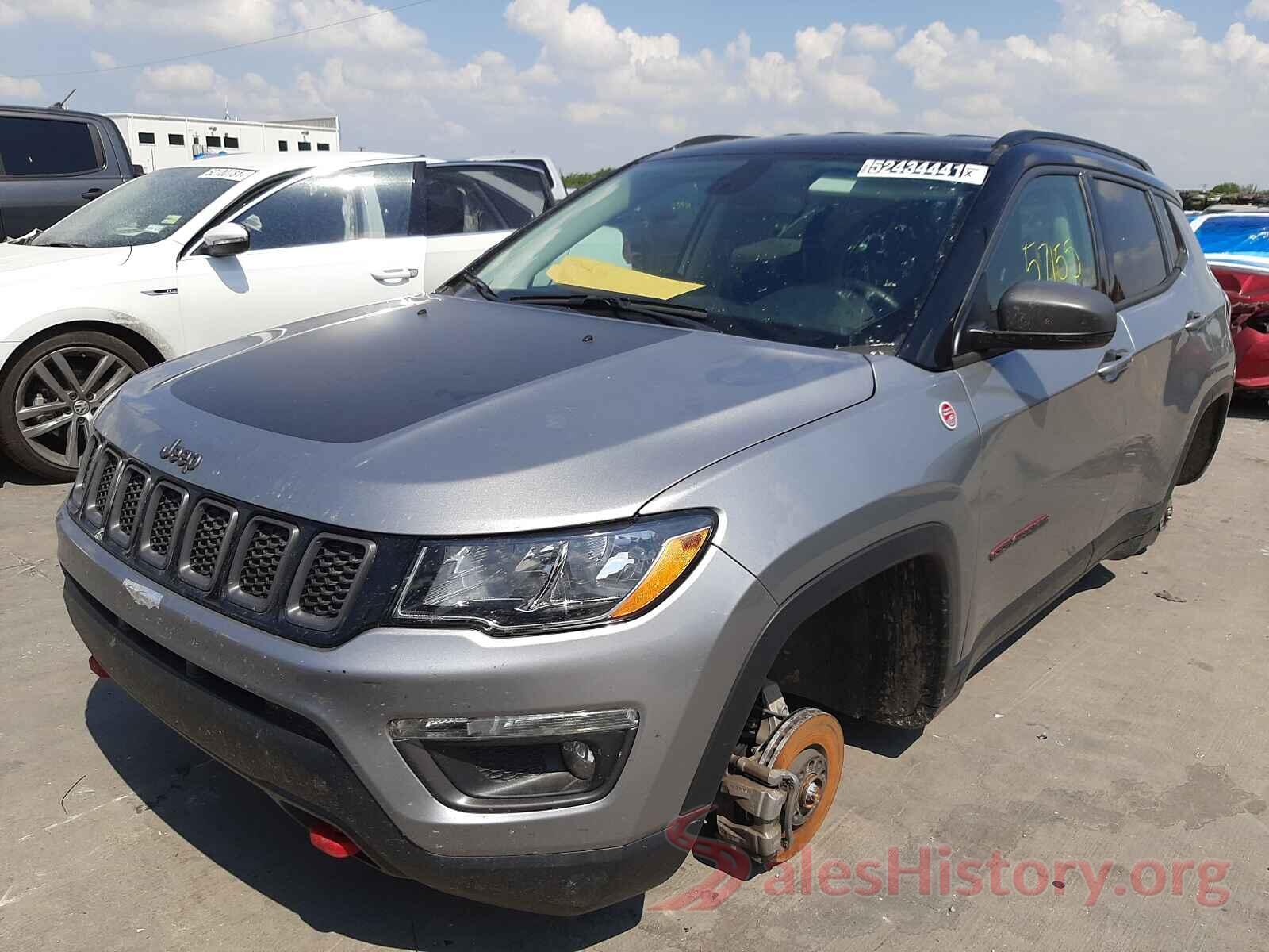 3C4NJDDB8KT733263 2019 JEEP COMPASS