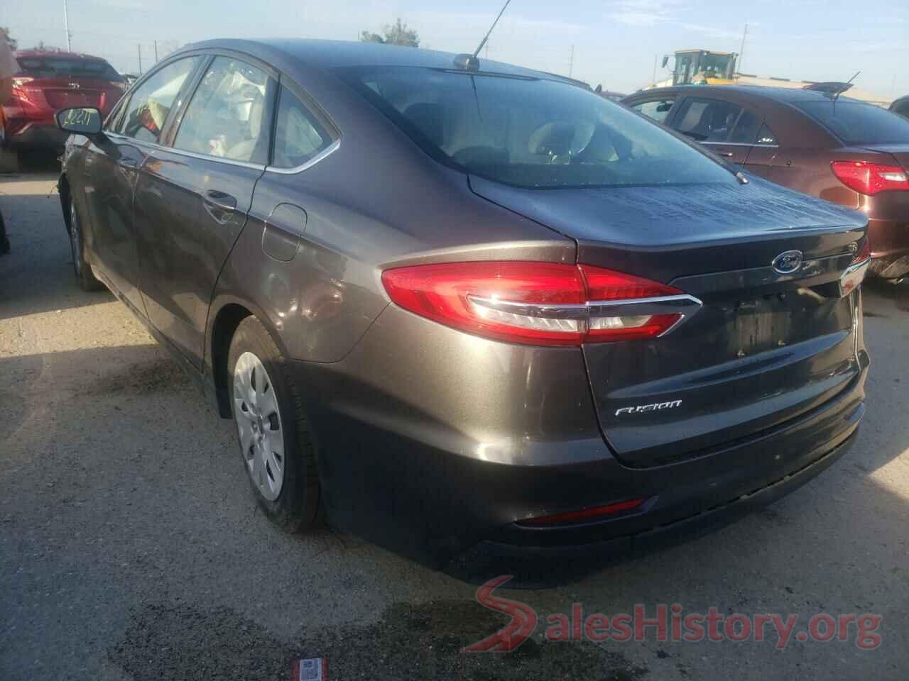 3FA6P0G76KR102291 2019 FORD FUSION