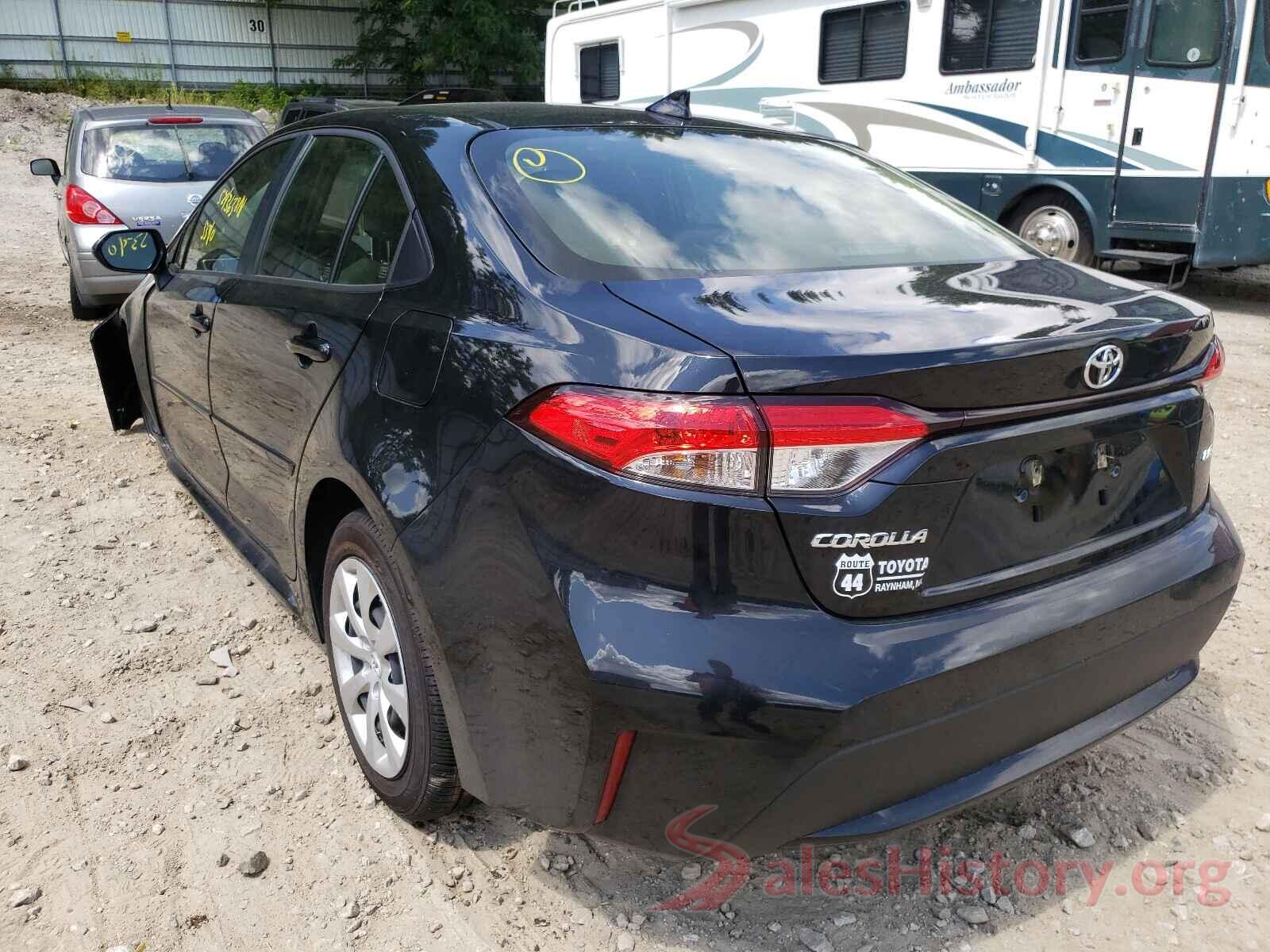 JTDEPMAE8MJ176944 2021 TOYOTA COROLLA