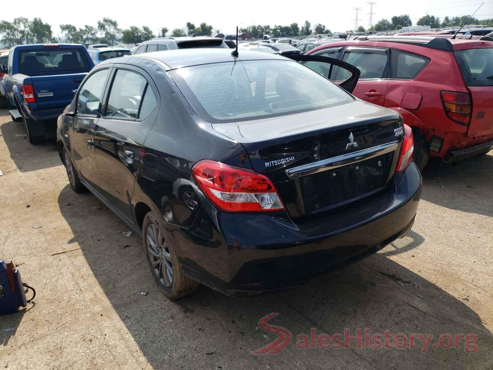 ML32F3FJ3KHF06361 2019 MITSUBISHI MIRAGE