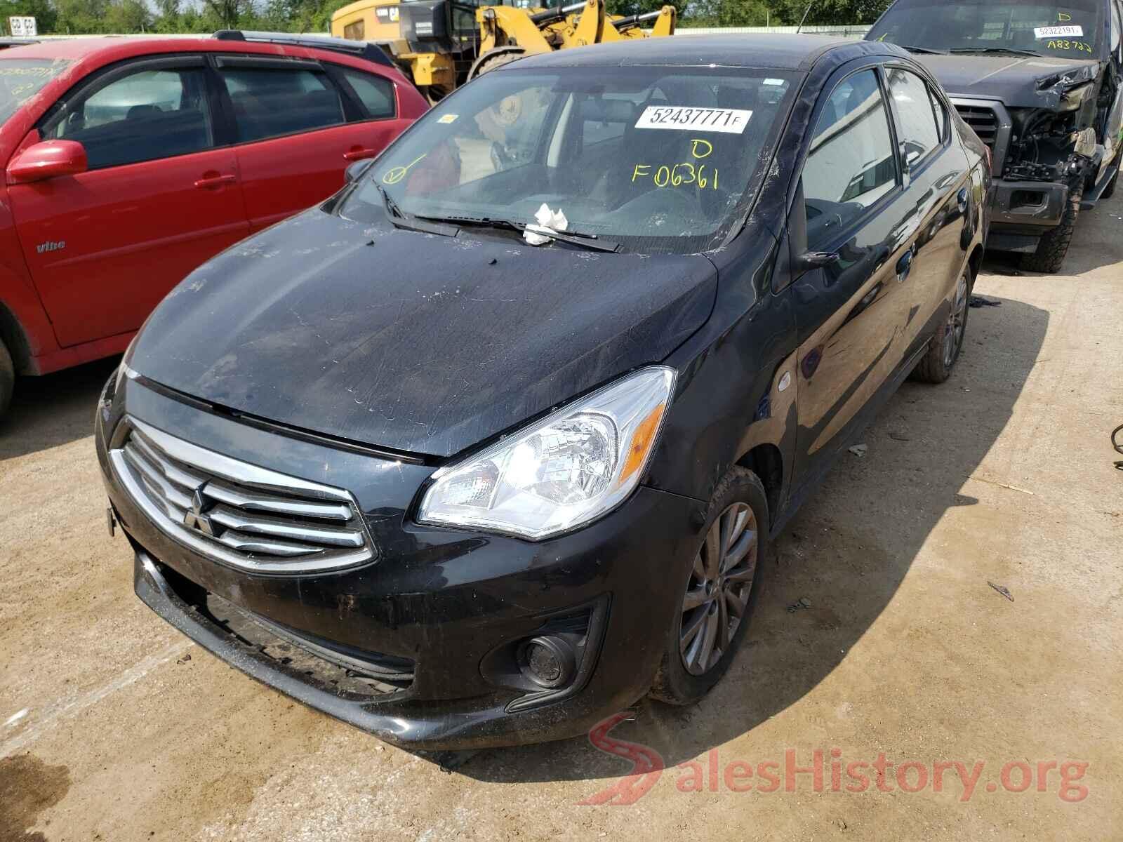 ML32F3FJ3KHF06361 2019 MITSUBISHI MIRAGE