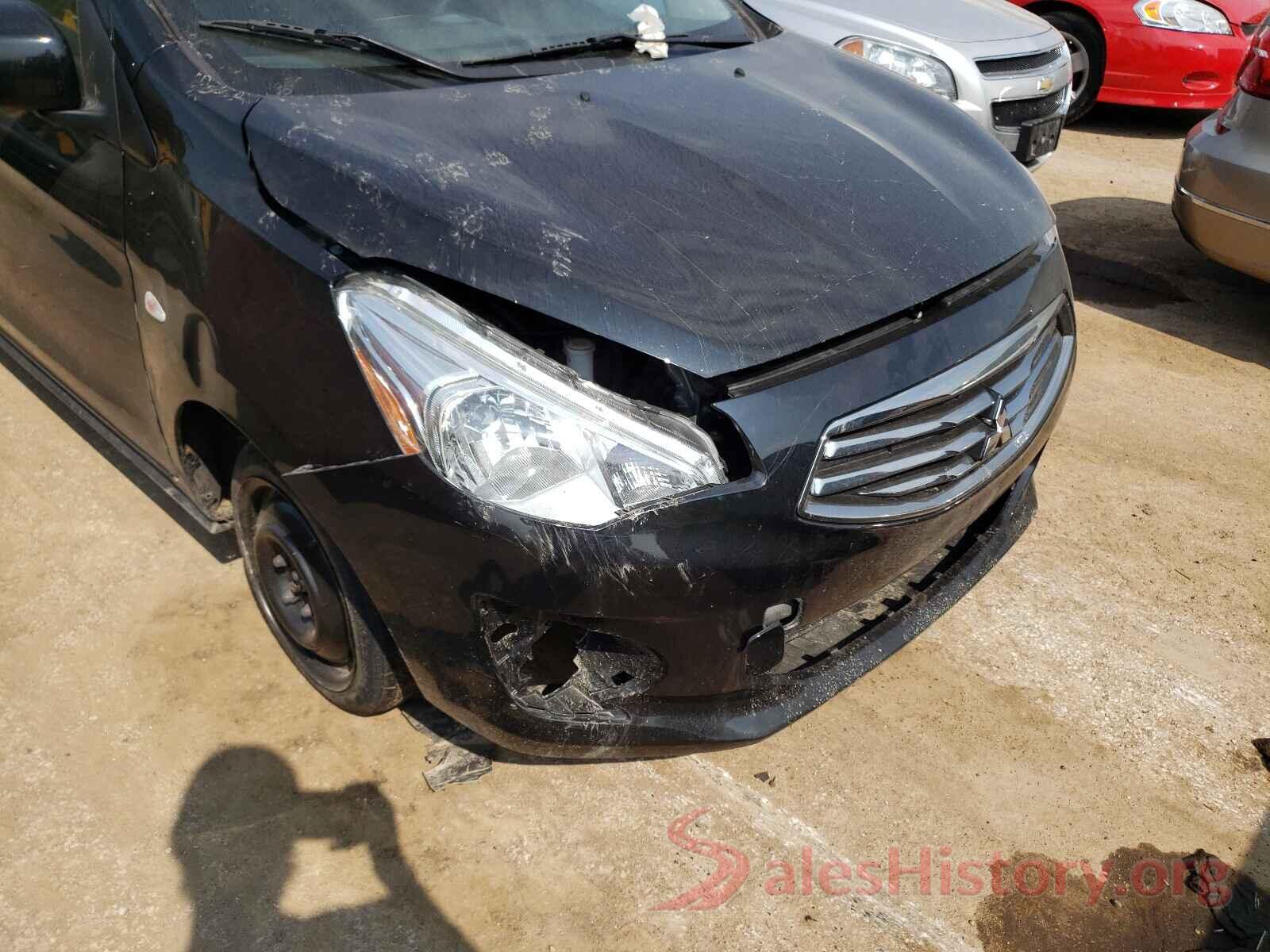 ML32F3FJ3KHF06361 2019 MITSUBISHI MIRAGE