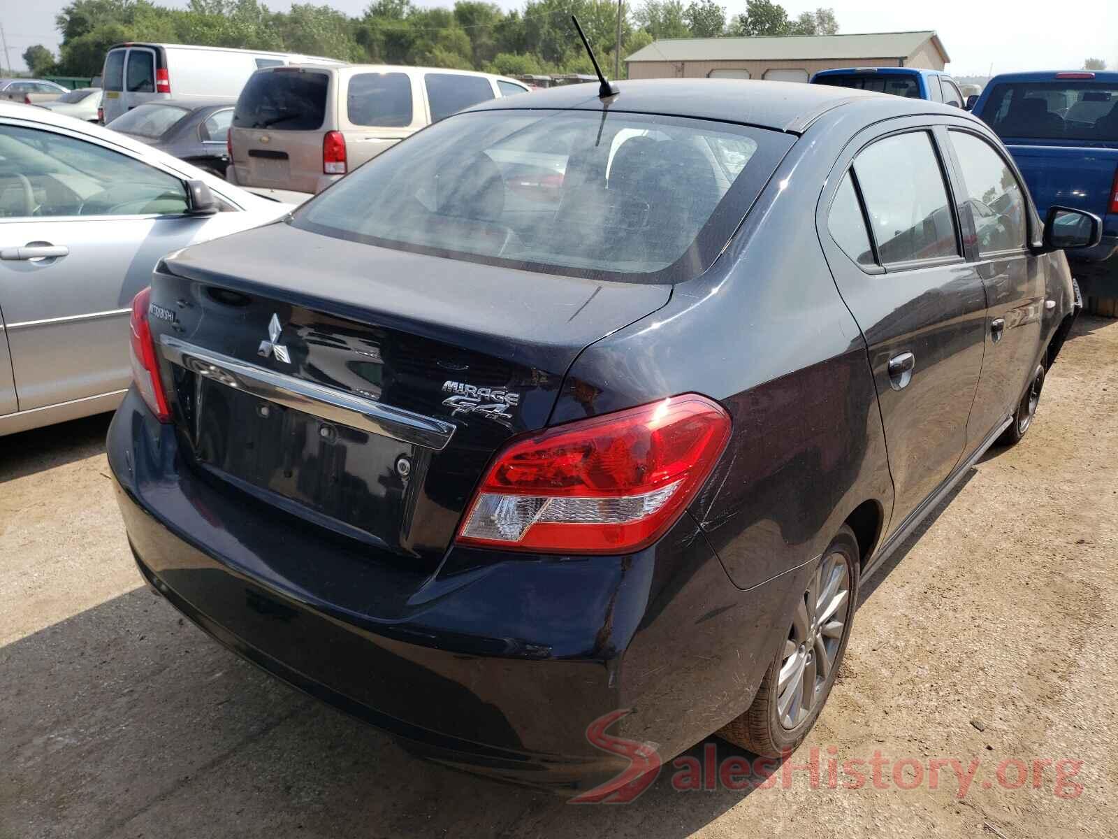 ML32F3FJ3KHF06361 2019 MITSUBISHI MIRAGE