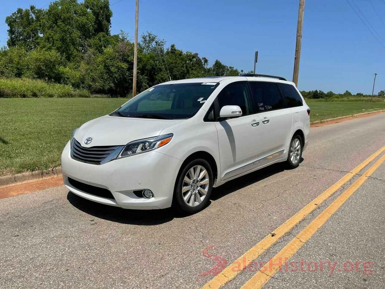 5TDYZ3DC6HS890947 2017 TOYOTA SIENNA