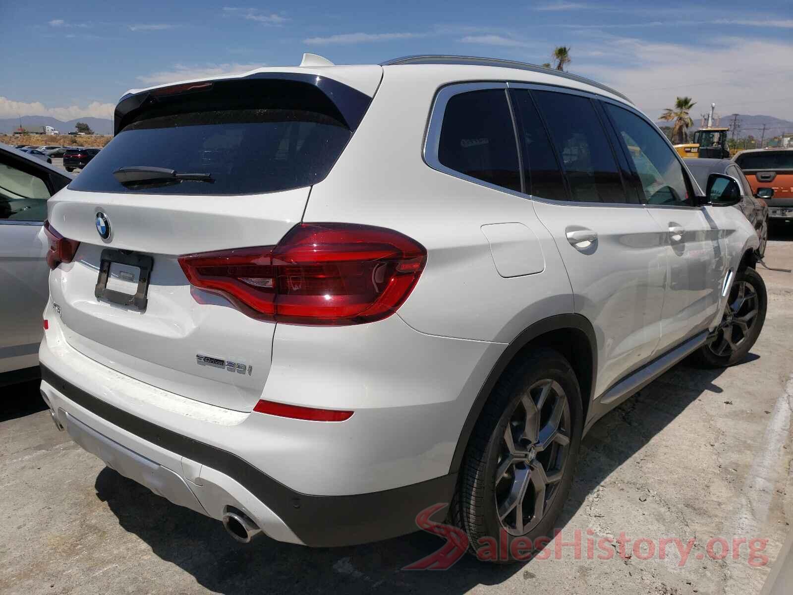 5UXTY3C09M9D81966 2021 BMW X3