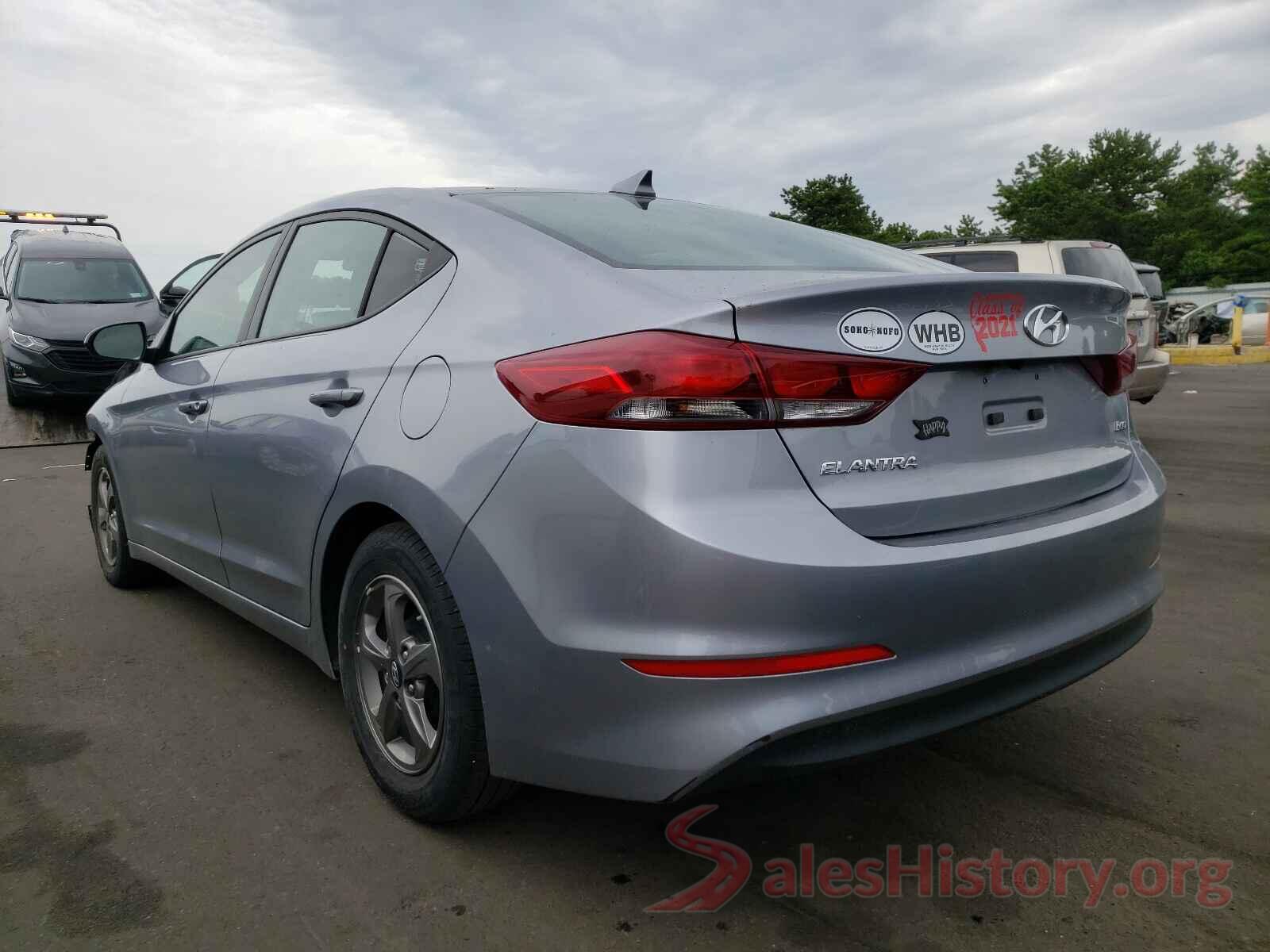 5NPD94LA2HH127902 2017 HYUNDAI ELANTRA